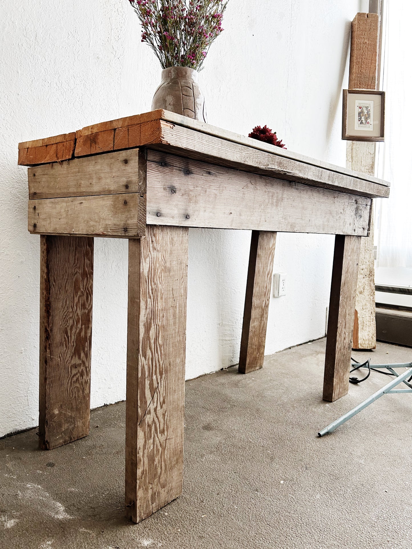 Rustic Handmade Work Table