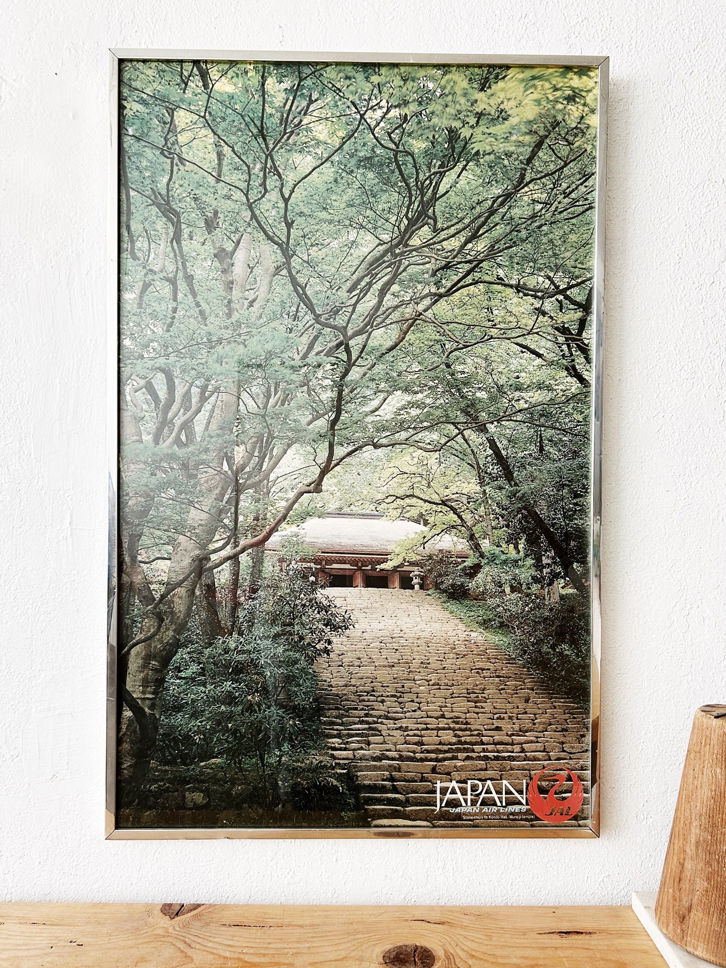 Vintage Japan Airlines Travel Poster