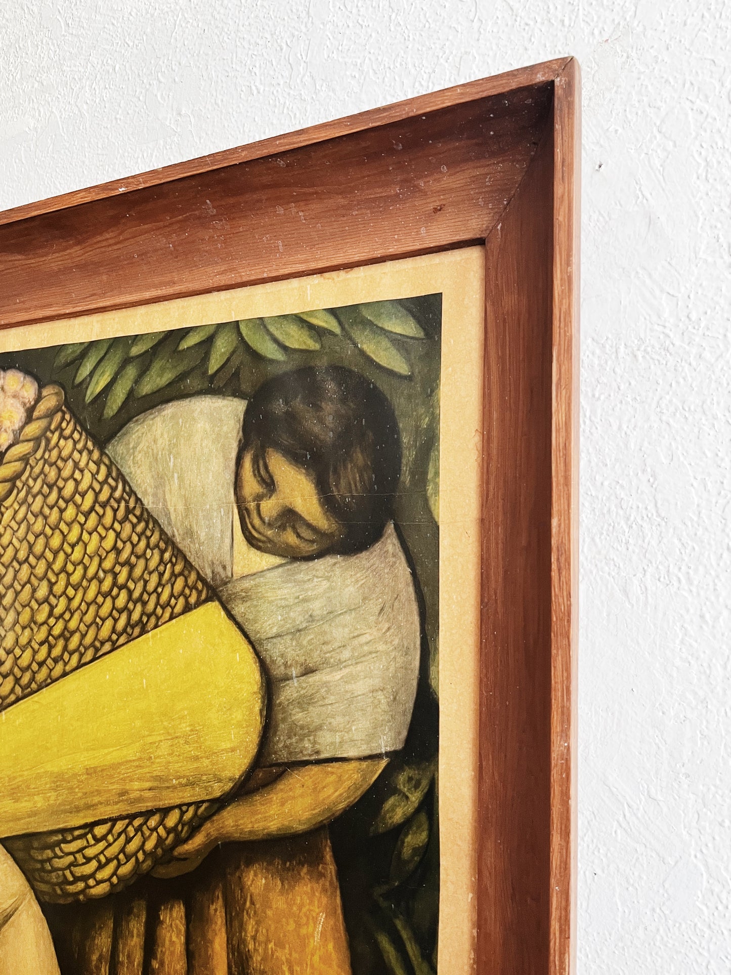 Large Original Diego Rivera Framed Lithogravure