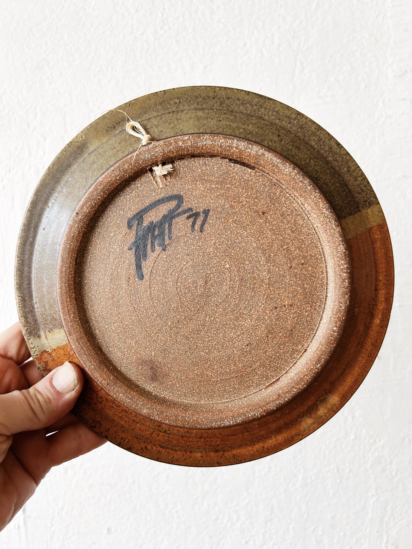 Vintage Michael Pratt Stoneware Hanging