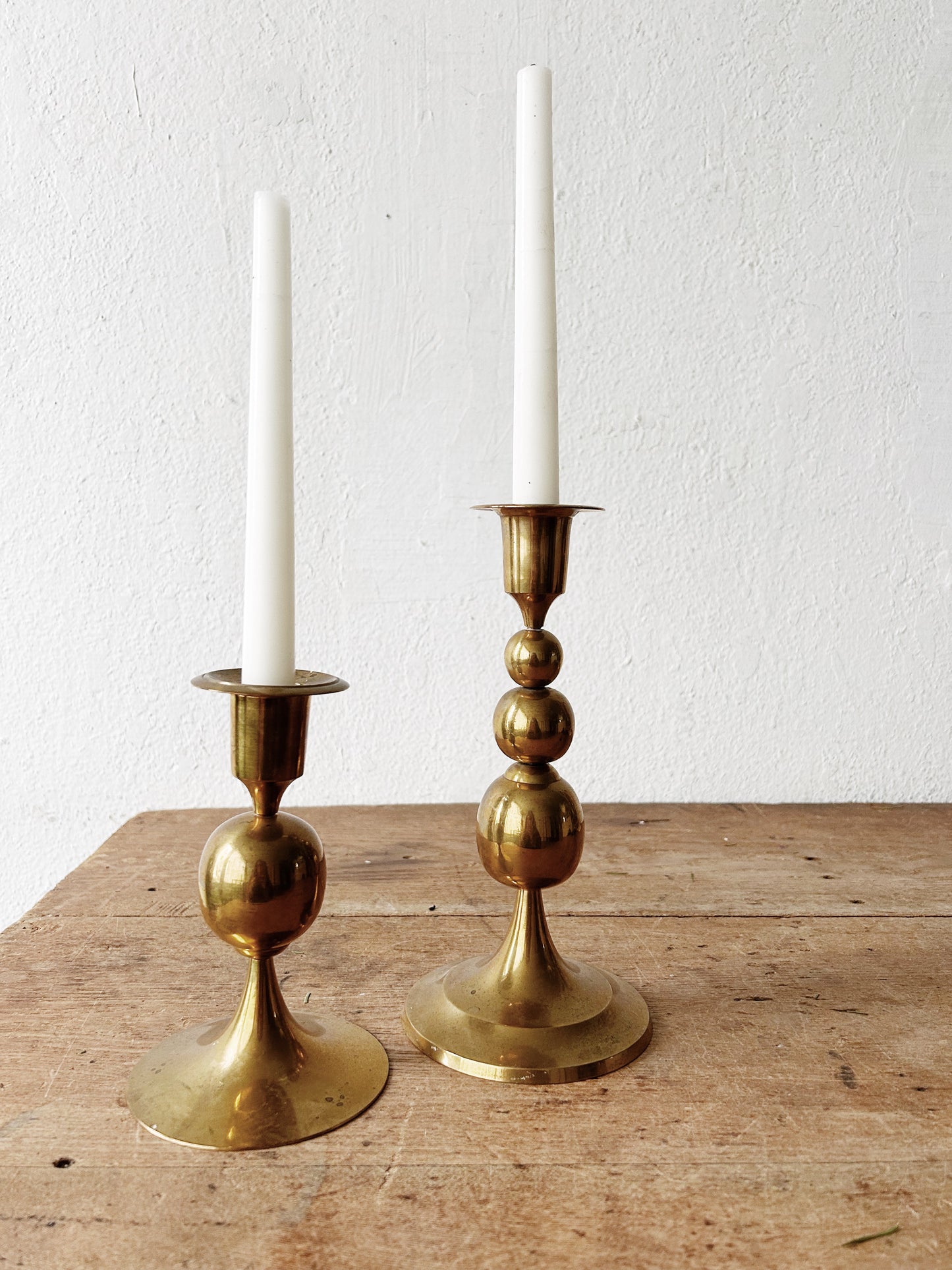 Vintage Brass Candle Holder PR India