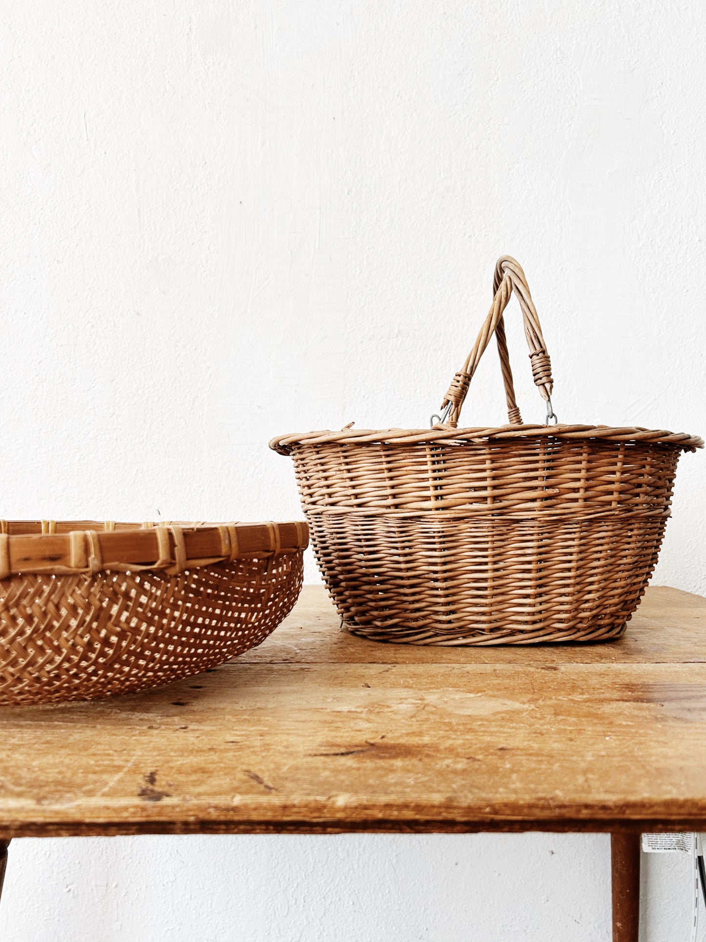 Antique Handled Basket
