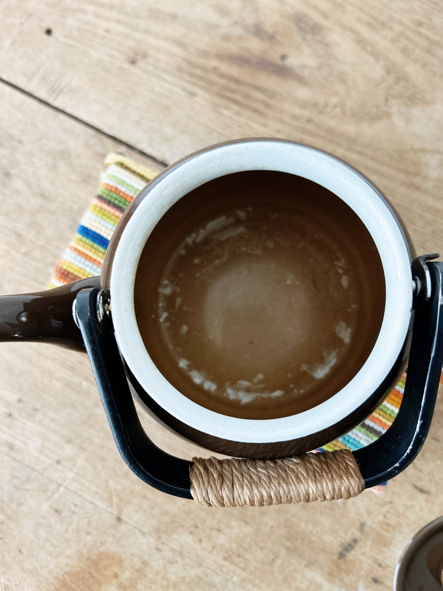 Danish Enamel Personal Kettle