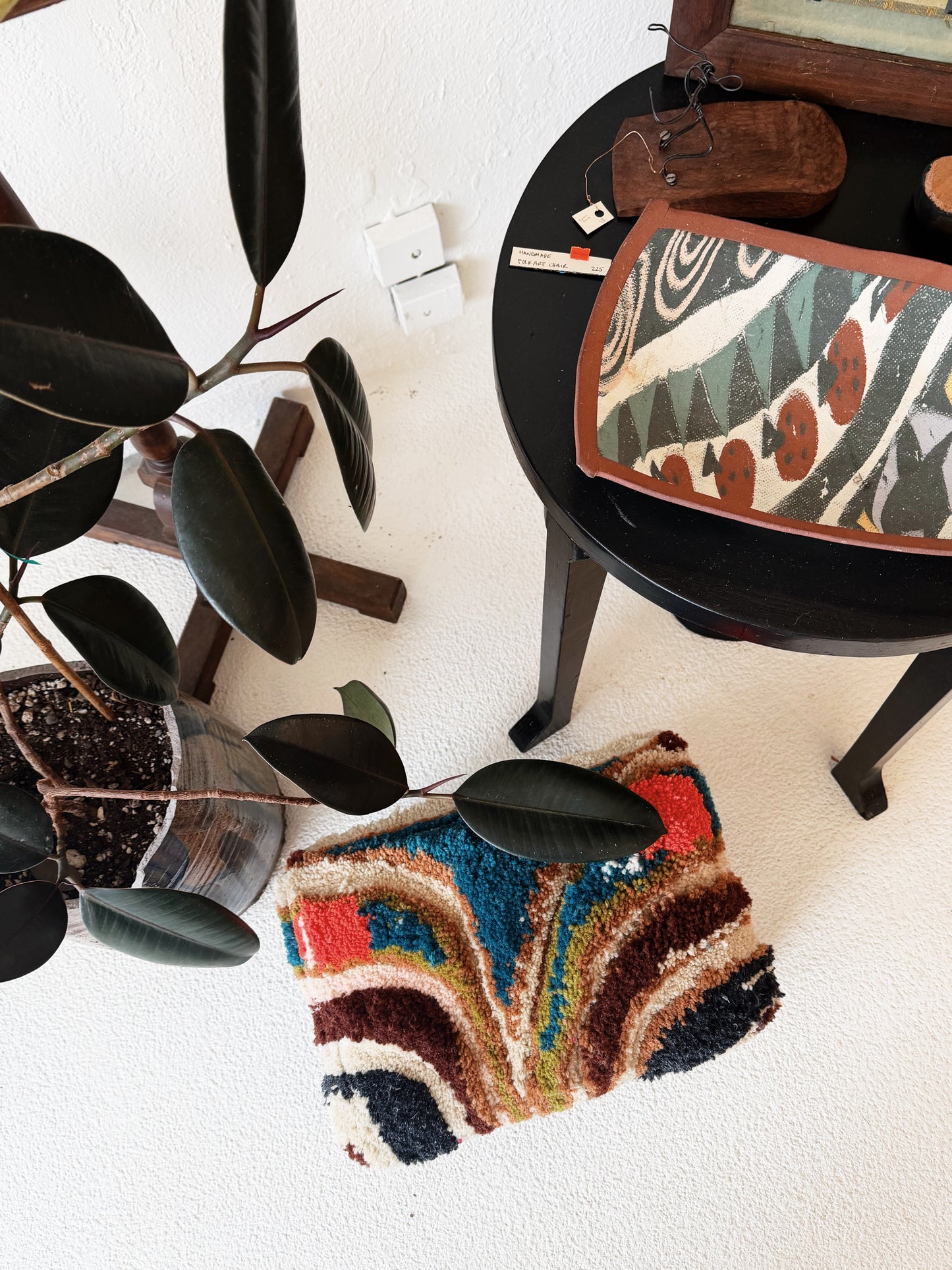 Tufted Eastlake Stool