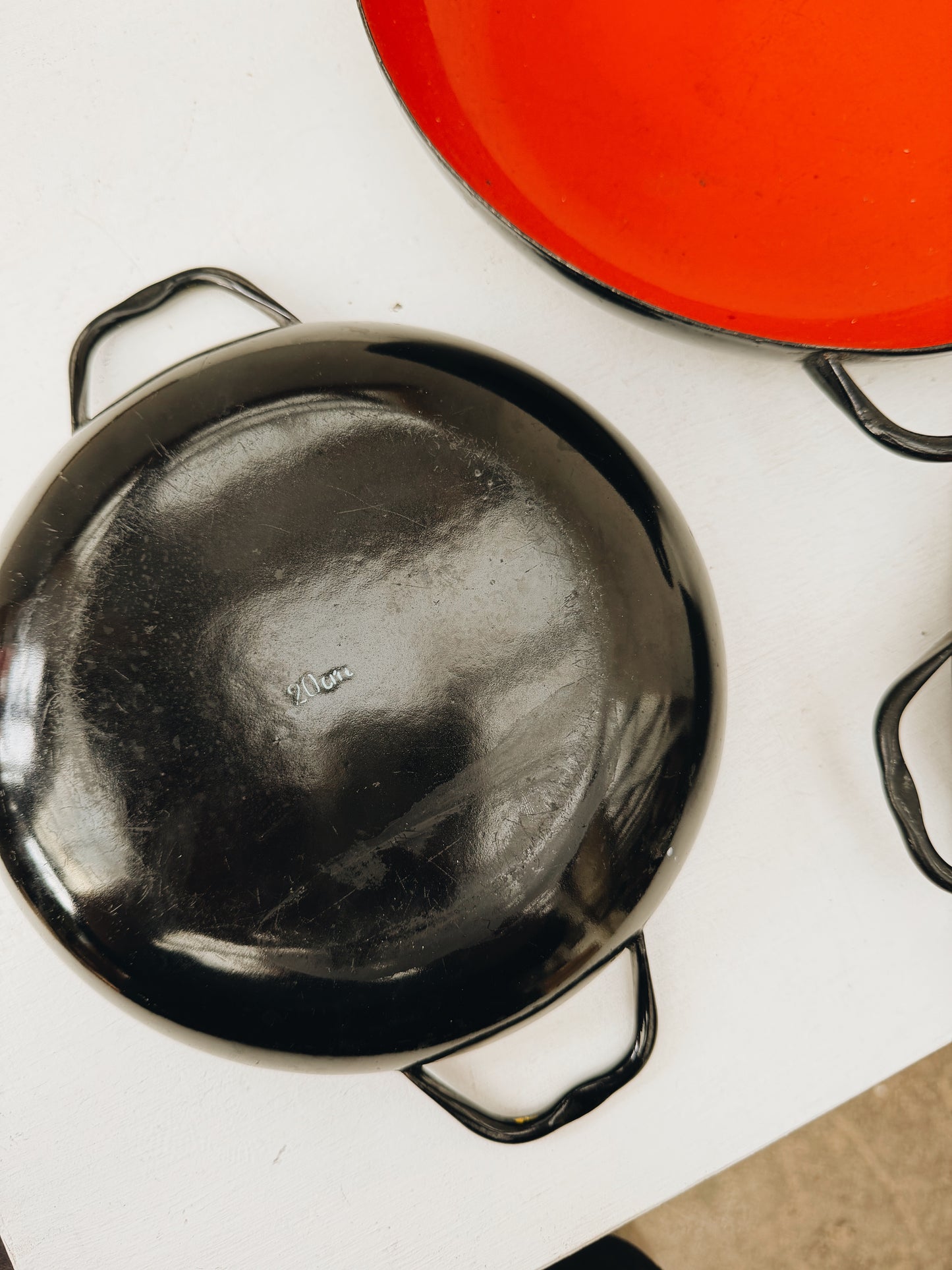 Vintage Huta Selesia Enamel Pans