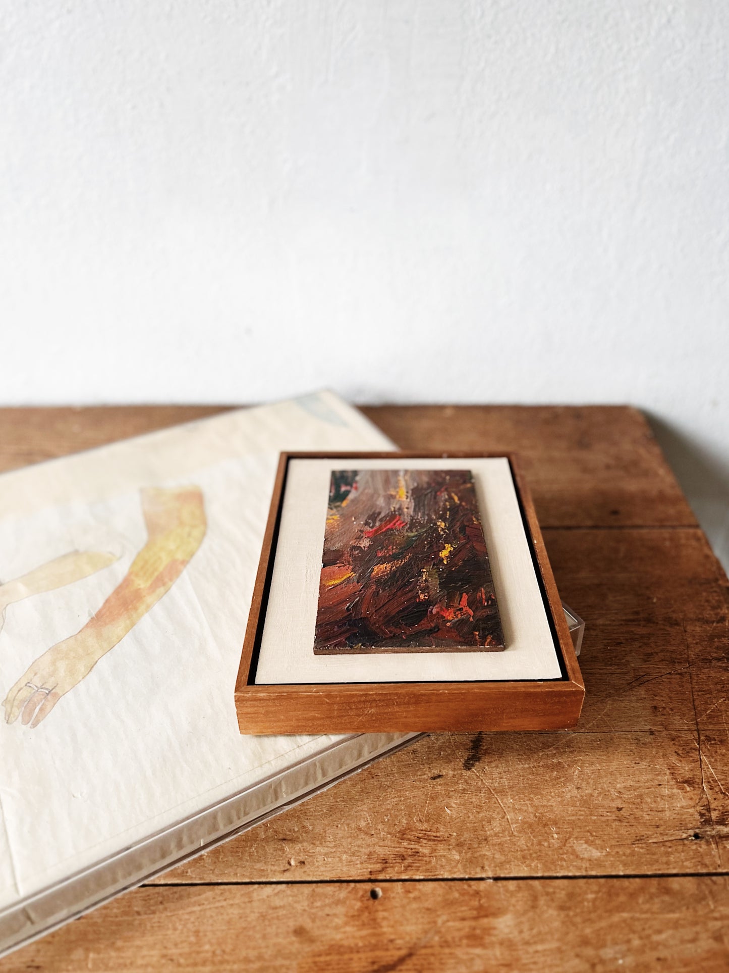Mid Century Abstract Expressionist Painting
