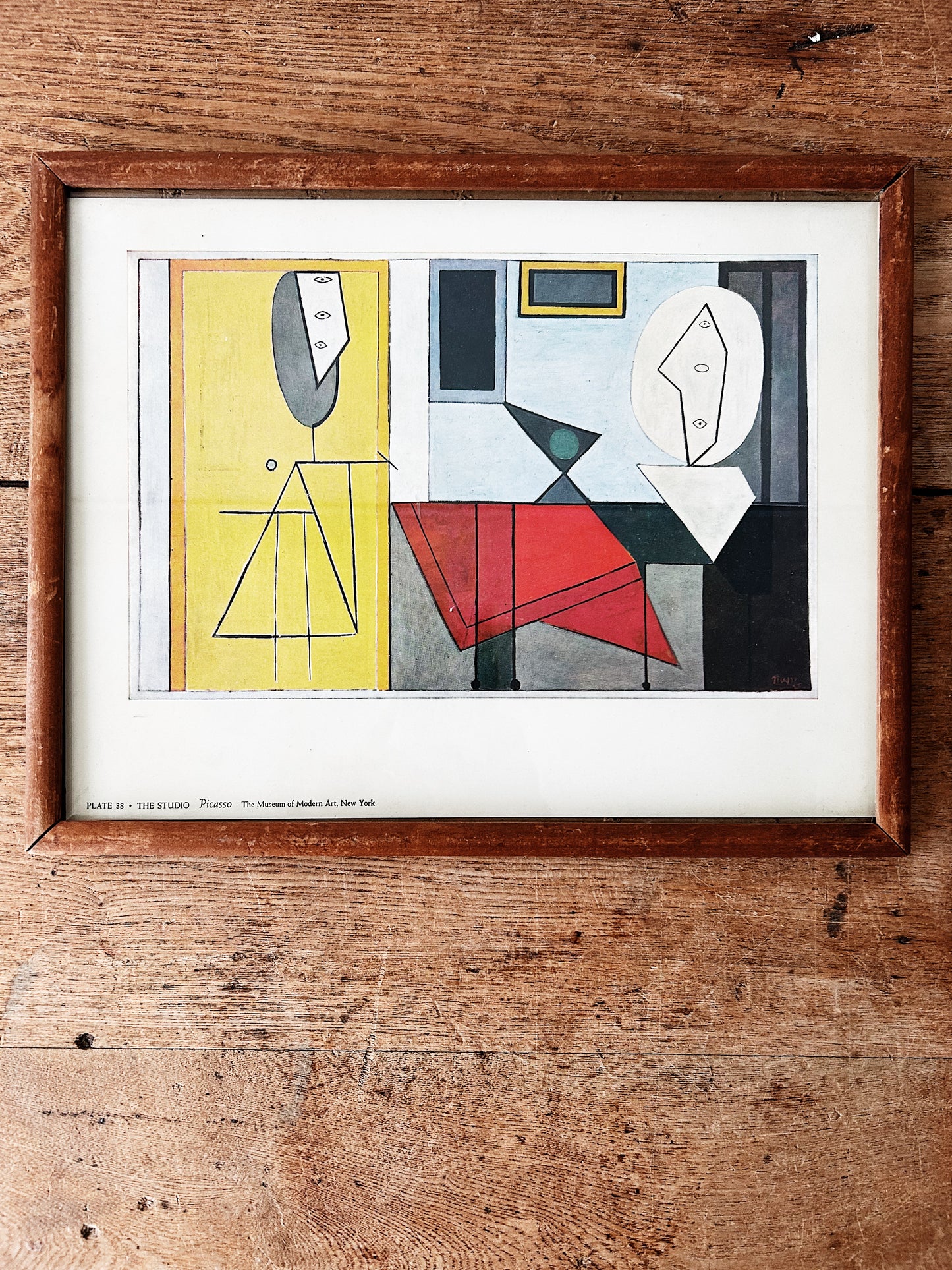 Mid Century Original Modern Art Print