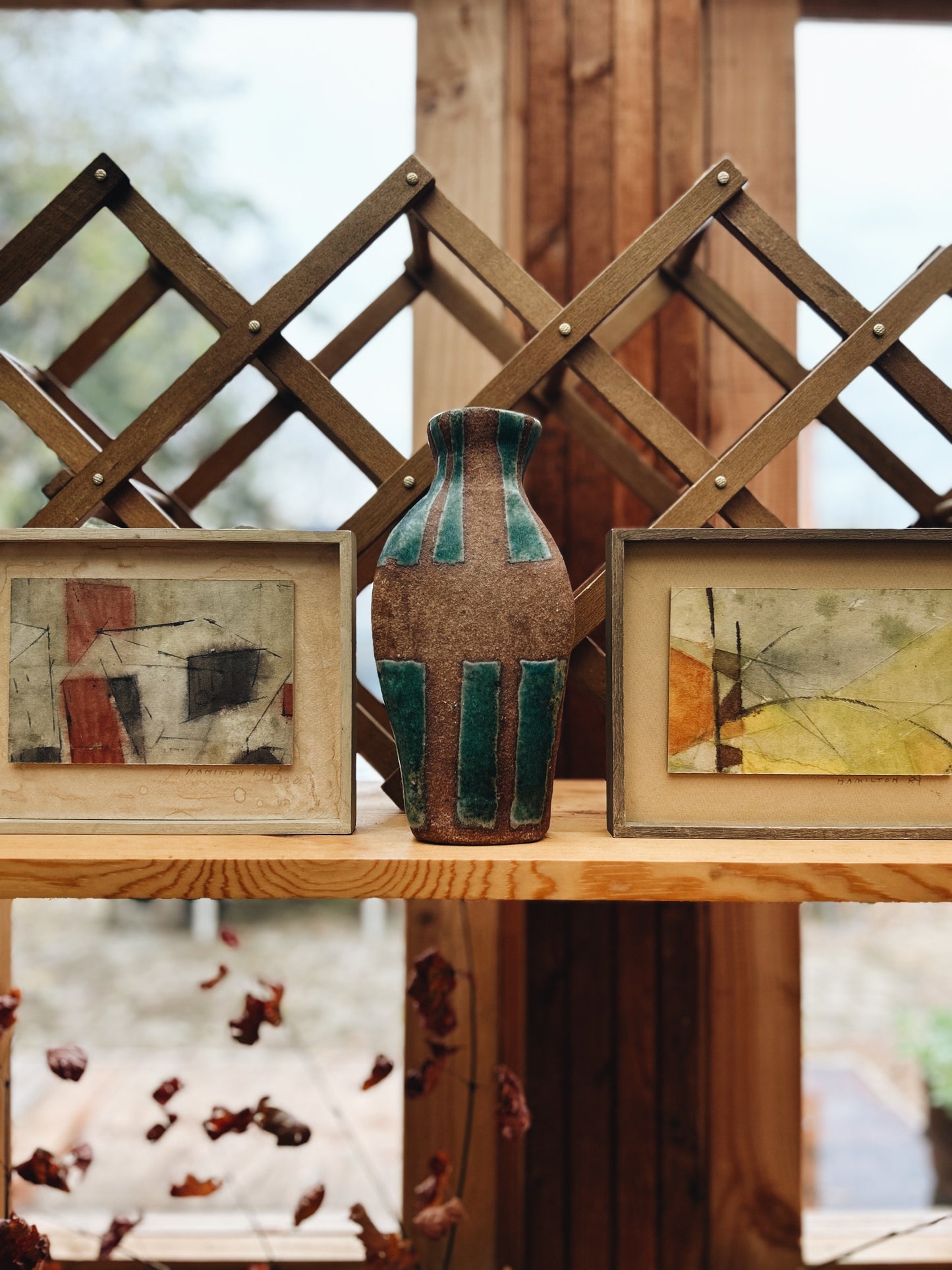 Original Modernist Abstract Watercolor Painting