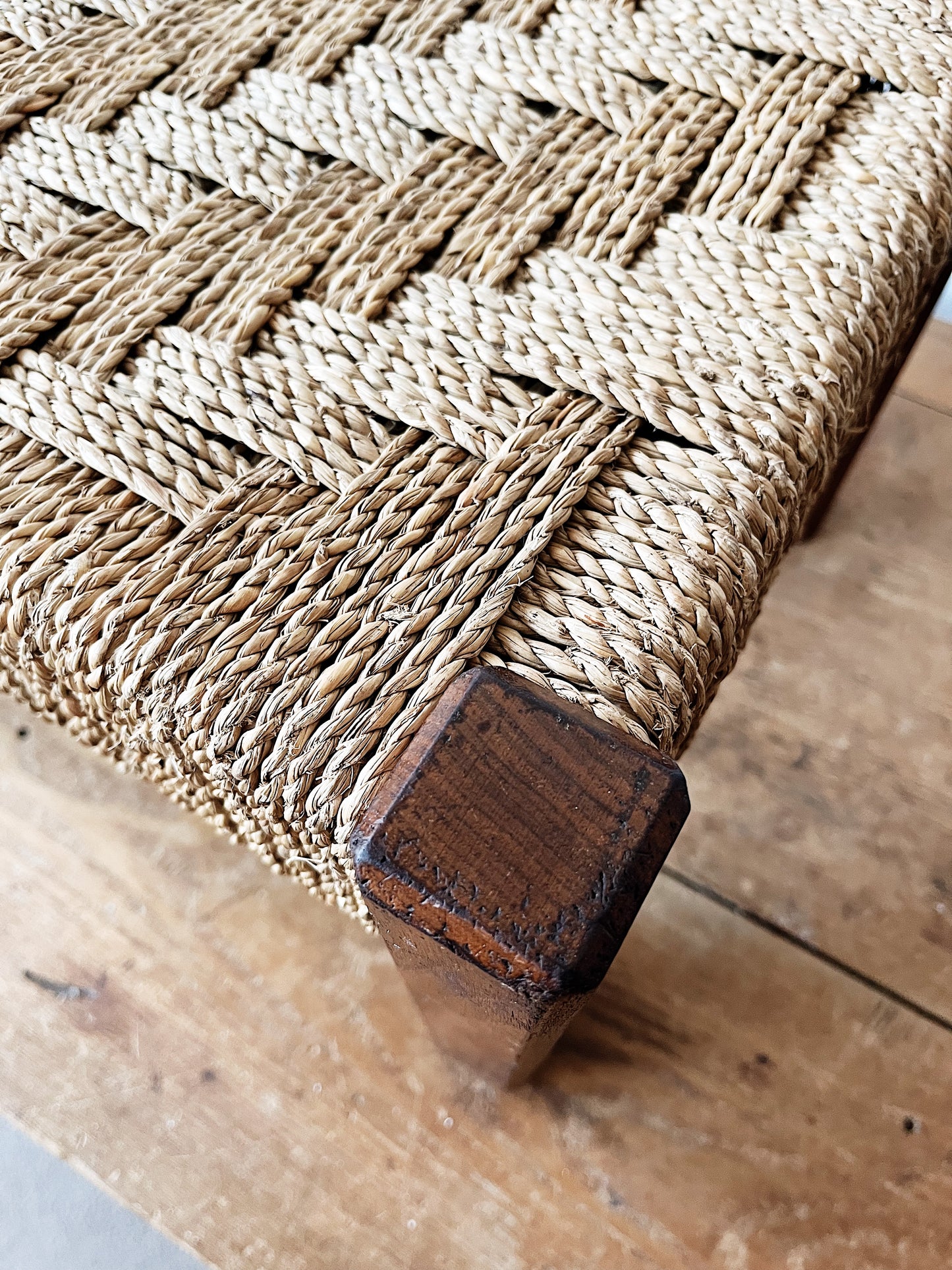 Vintage Corded Stool