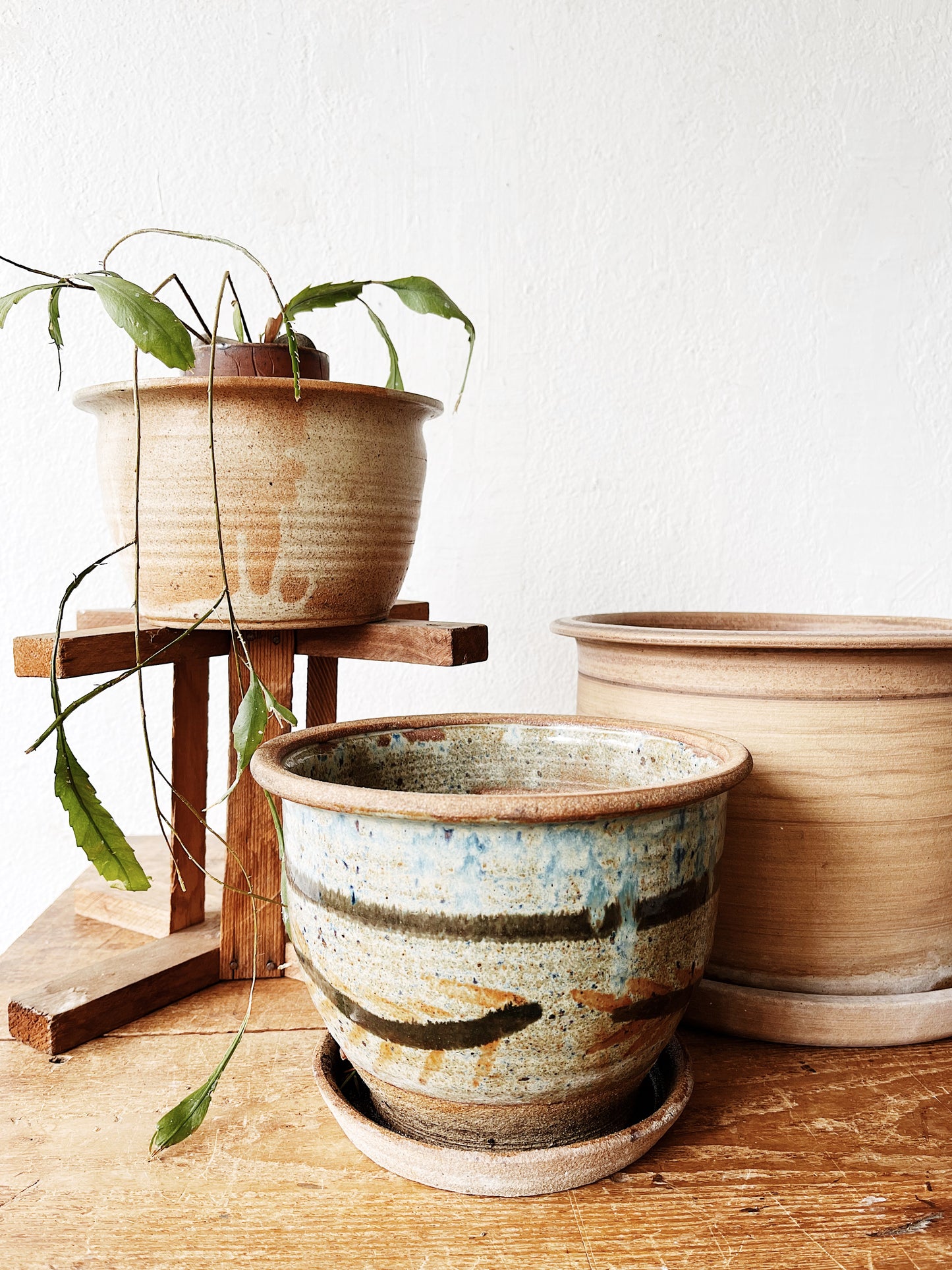 Vintage Studio Stoneware Planter