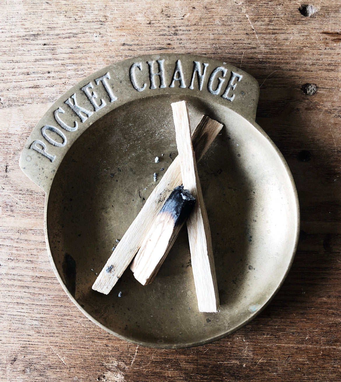 Vintage Brass Catch All Dish