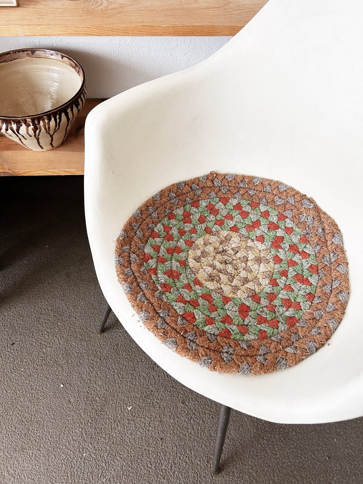 Vintage Woven Mats Set of Four