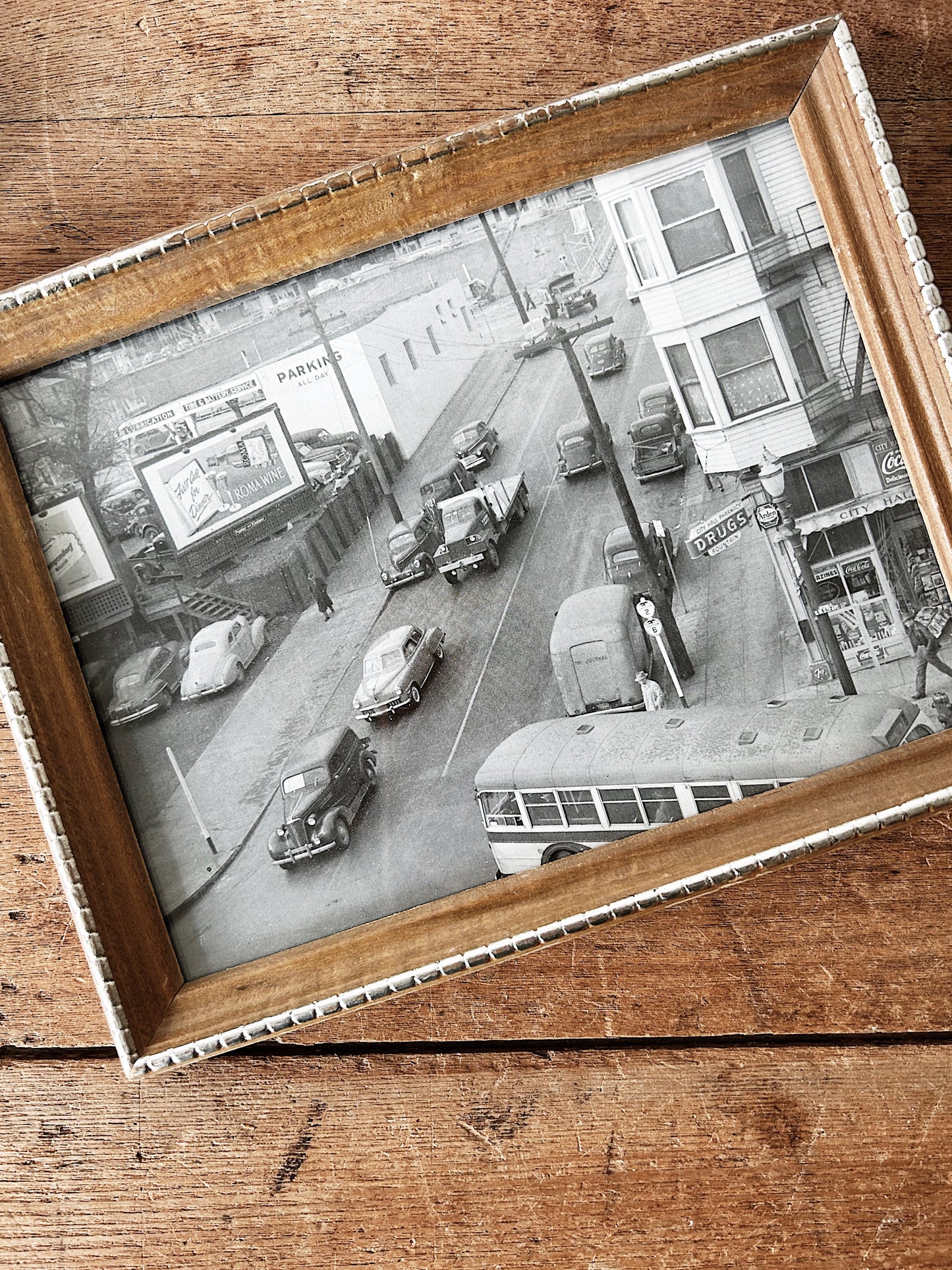 Vintage Framed Portland Photo