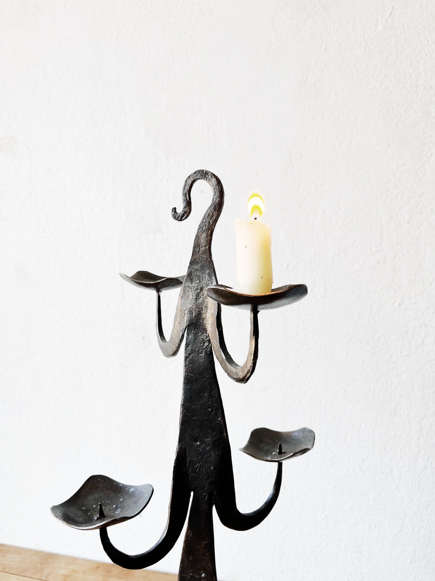 Wrought Iron Candelabra