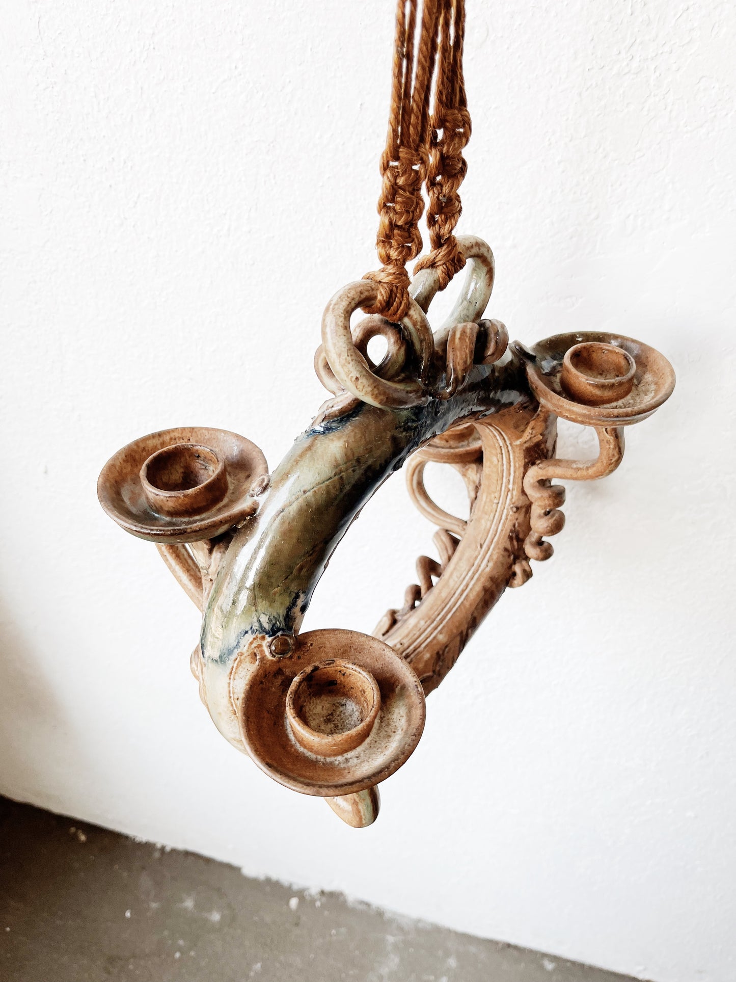 Vintage Ceramic Candelabra