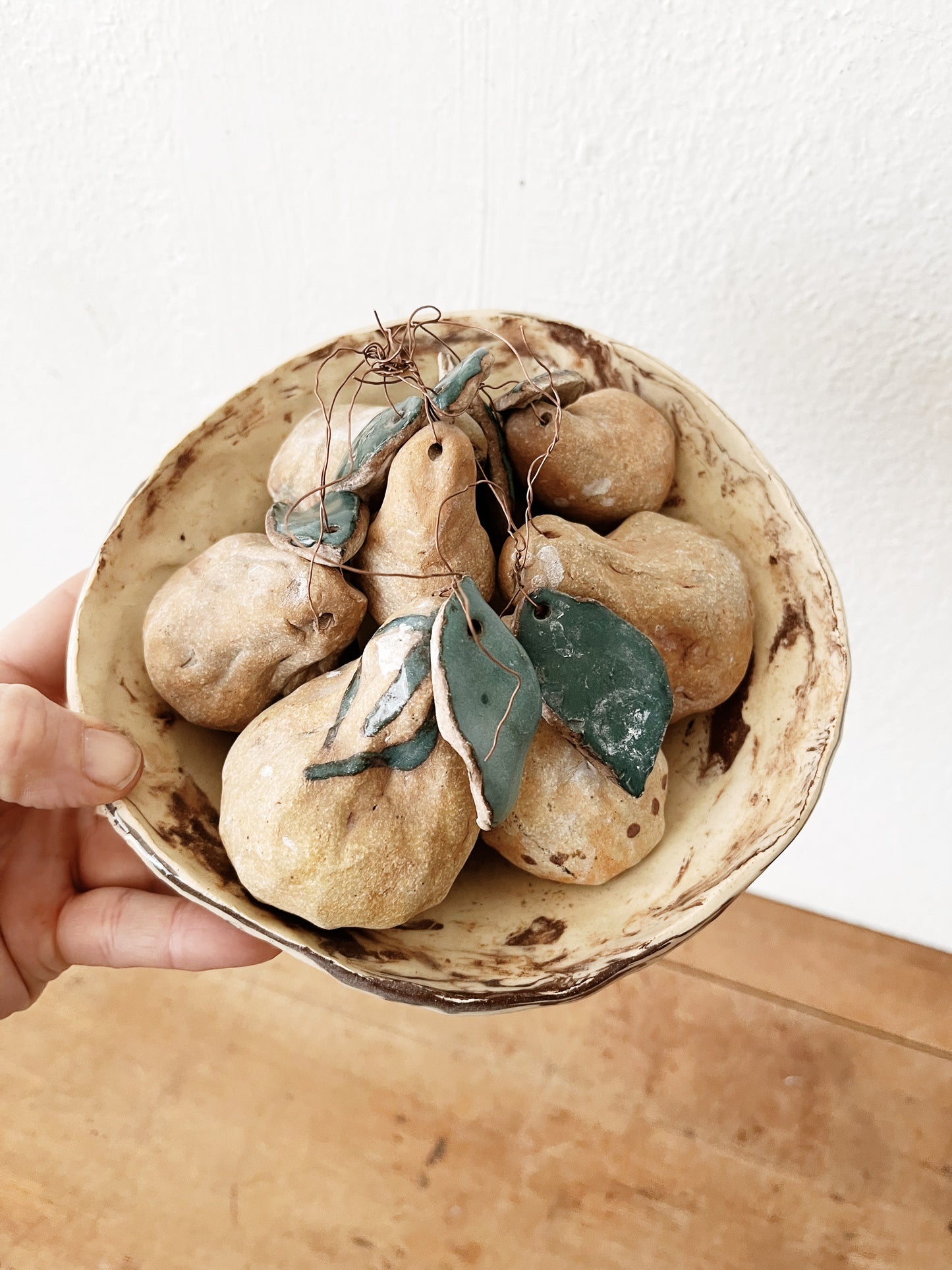 Handmade Ceramic Pears