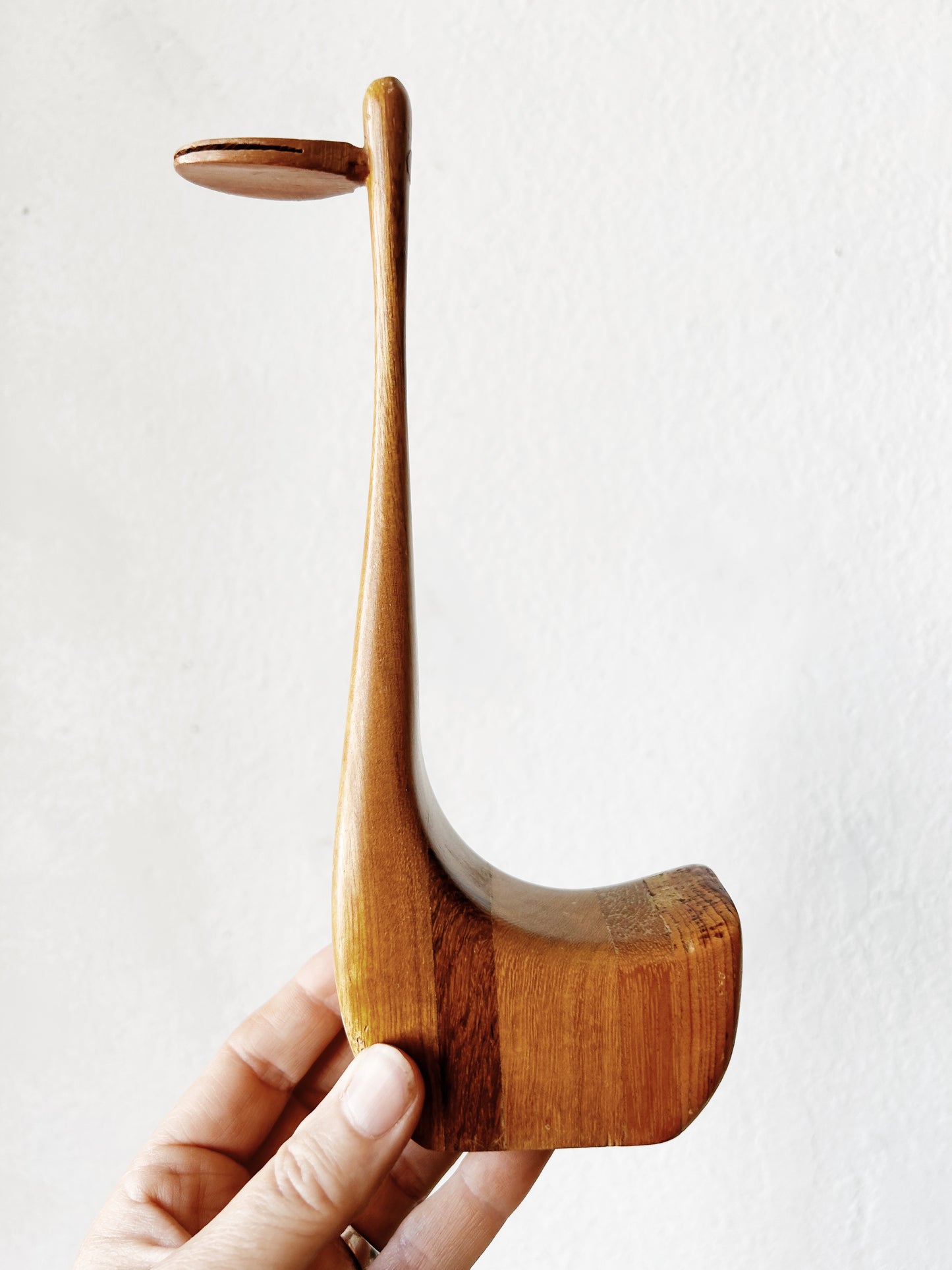 Mid Century Mod Wood Duck