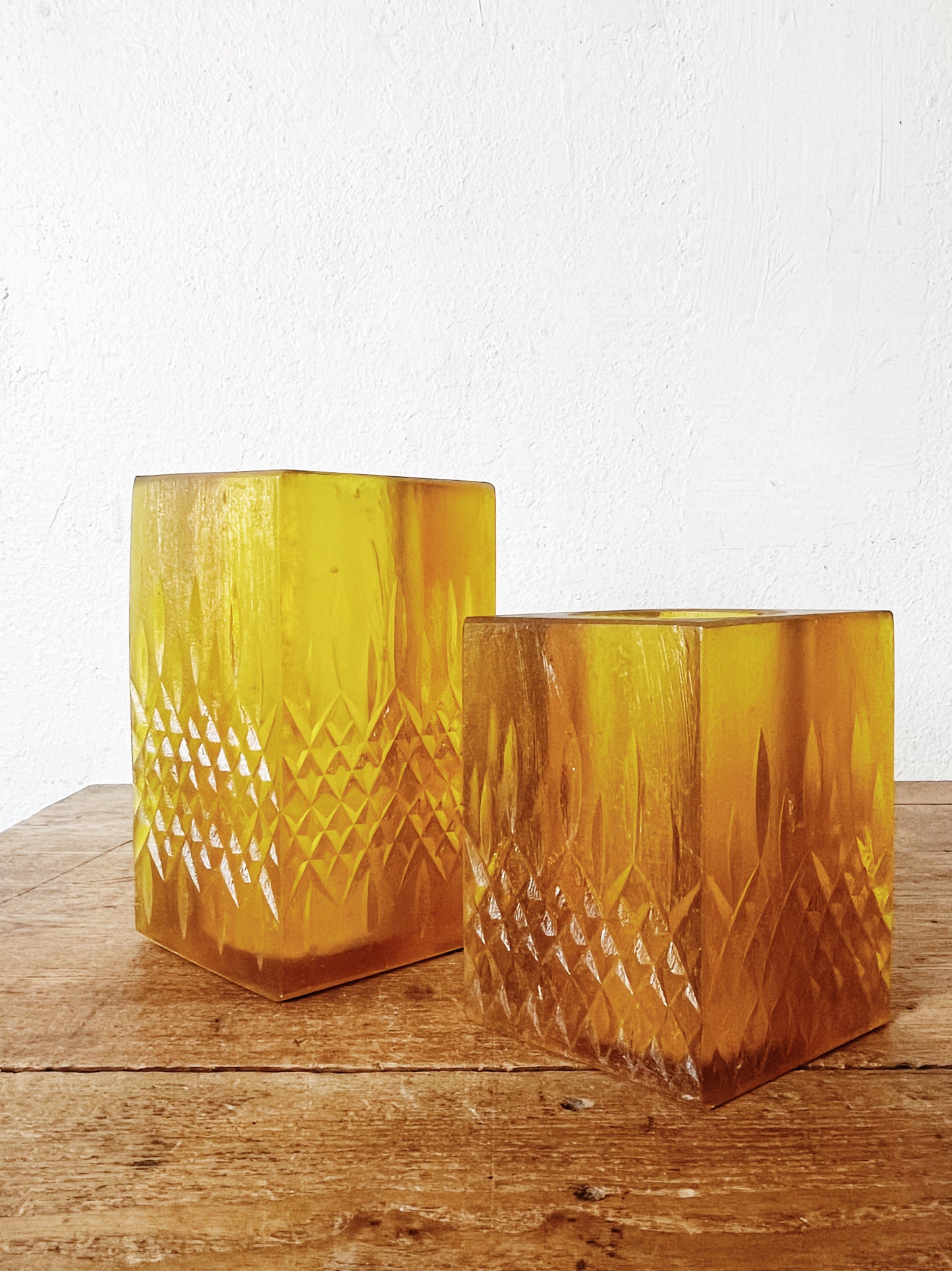 Sascha Brastoff Resin Luminary