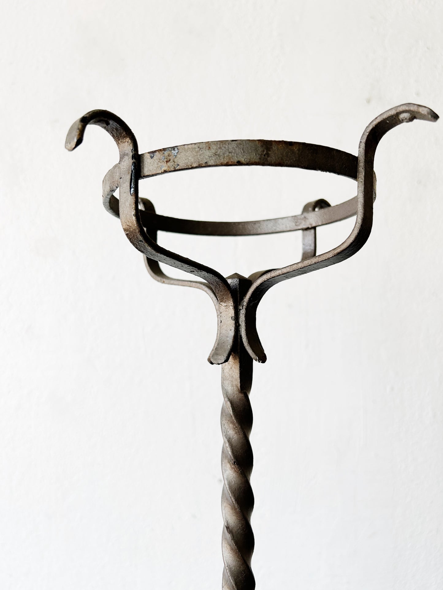 Antique Iron Plant Stand