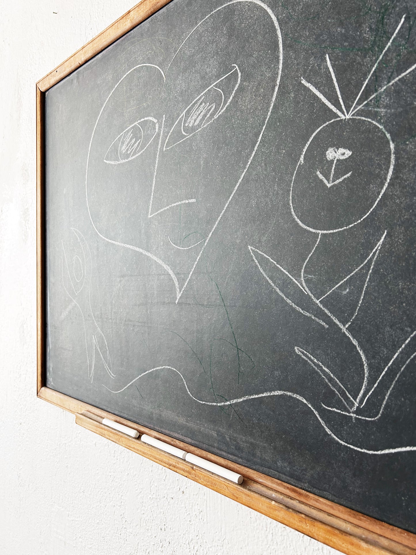 Vtg Chalkboard