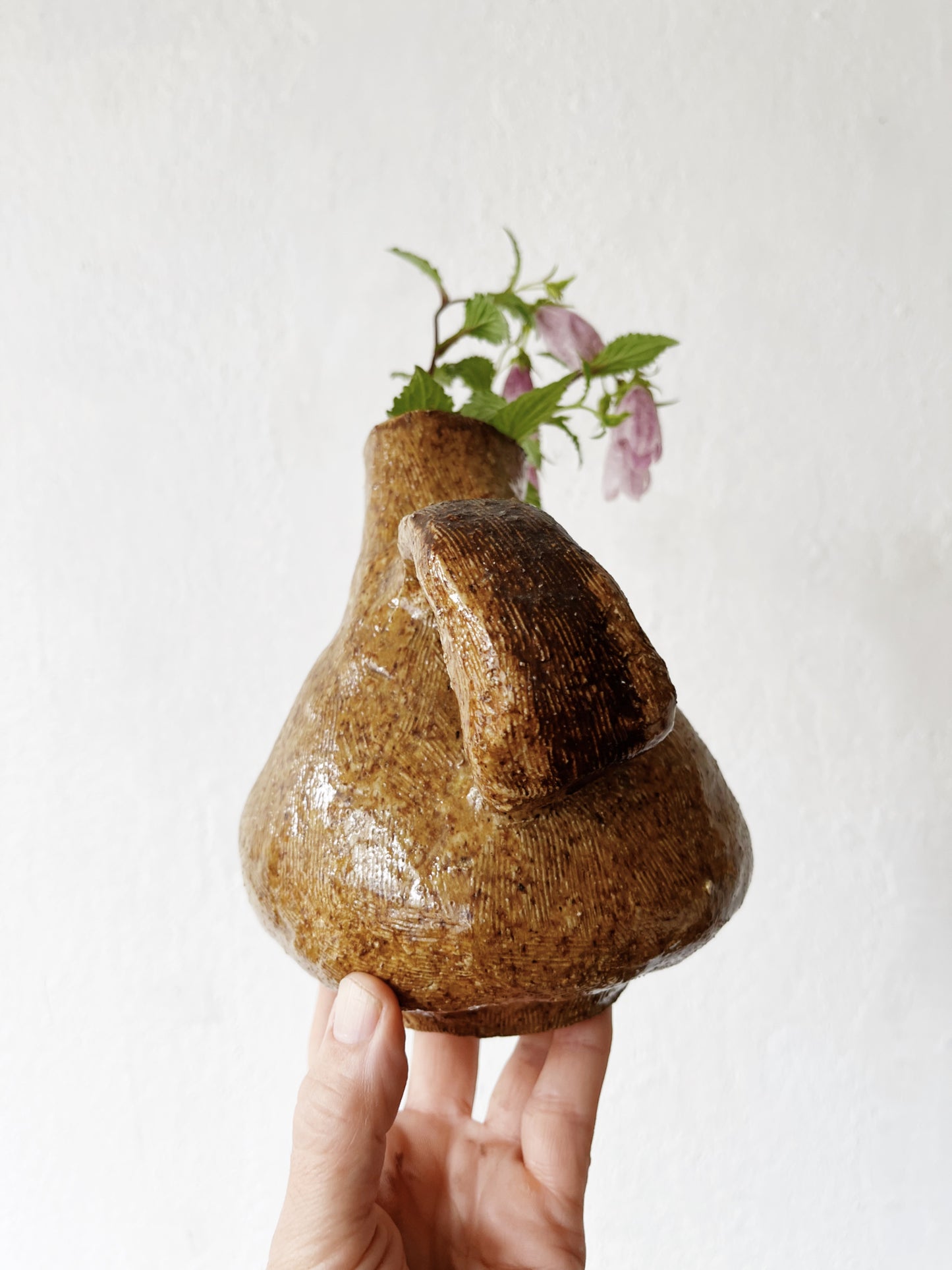 Vintage Stoneware Pitcher
