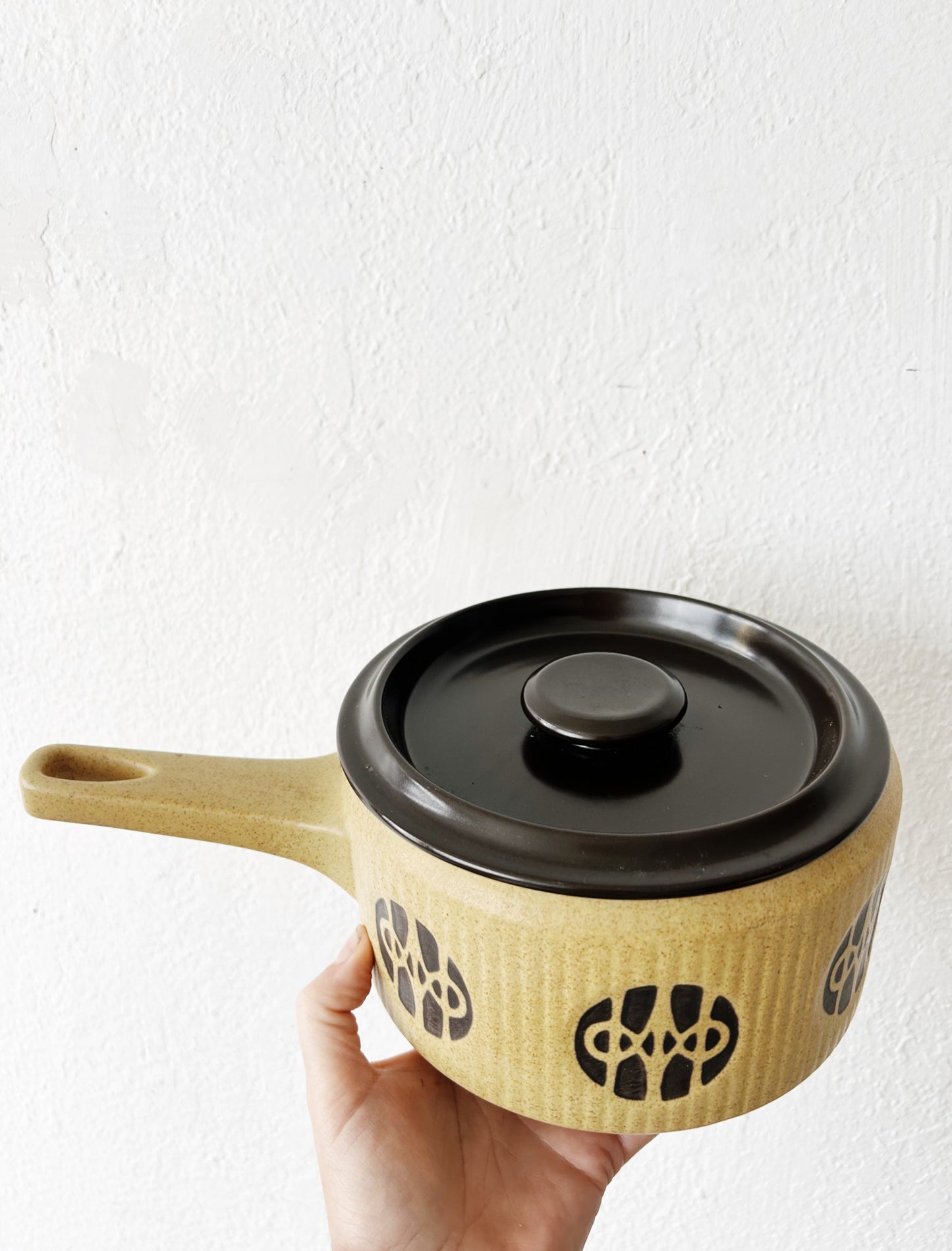 1970’s Danish Stoneware Sauce or Fondue Pot