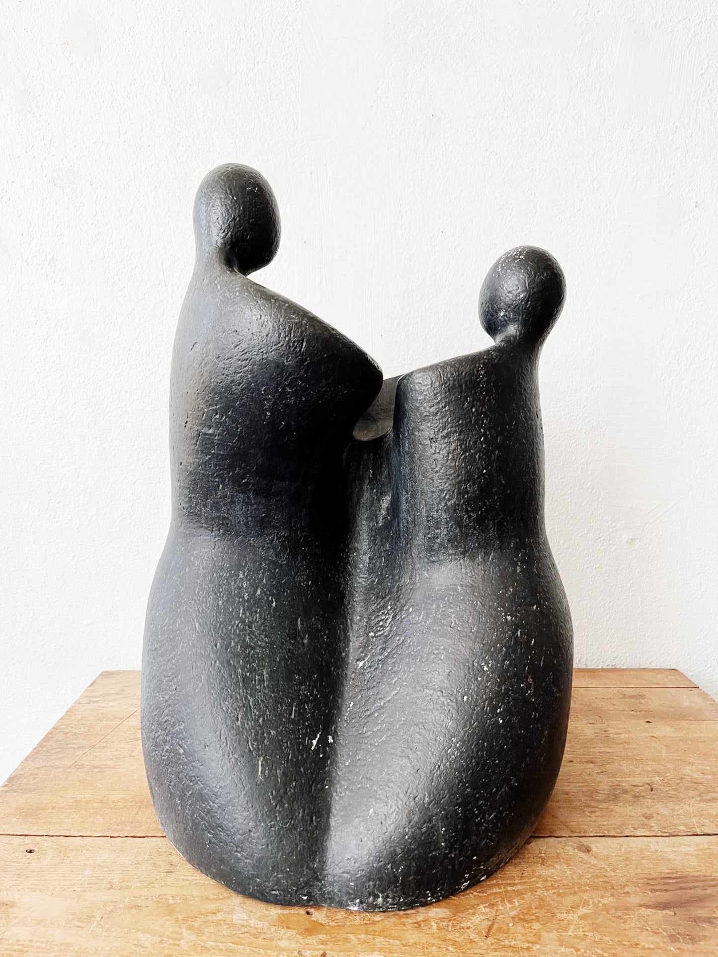Modernist Raku Sculpture