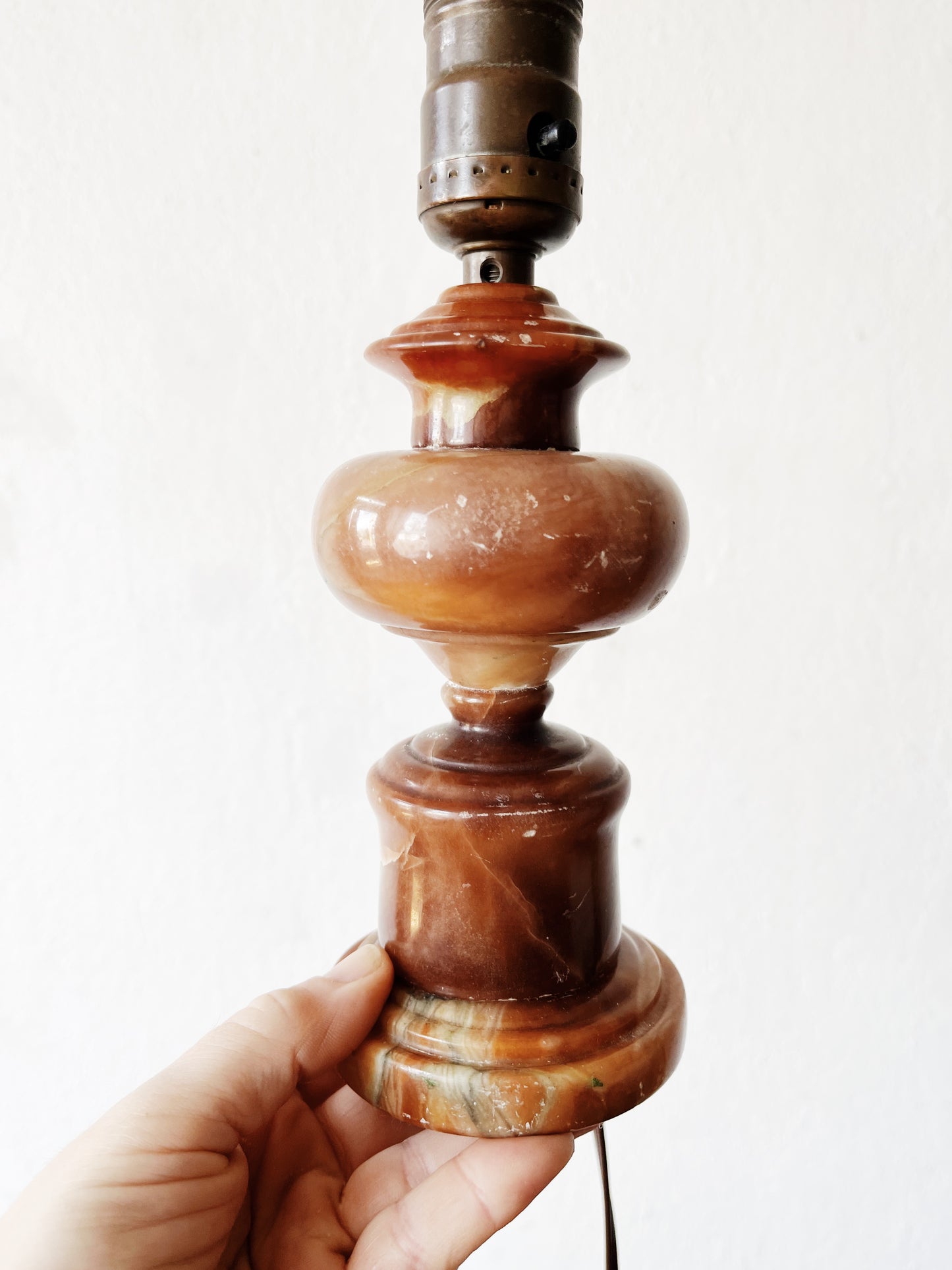 Antique Marble Lamp