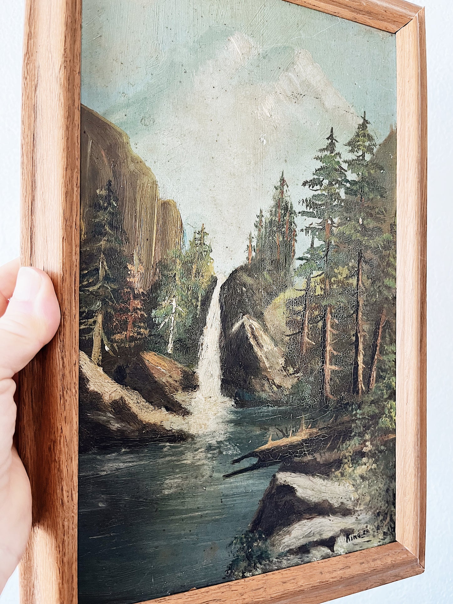 Antique Landscape Painting