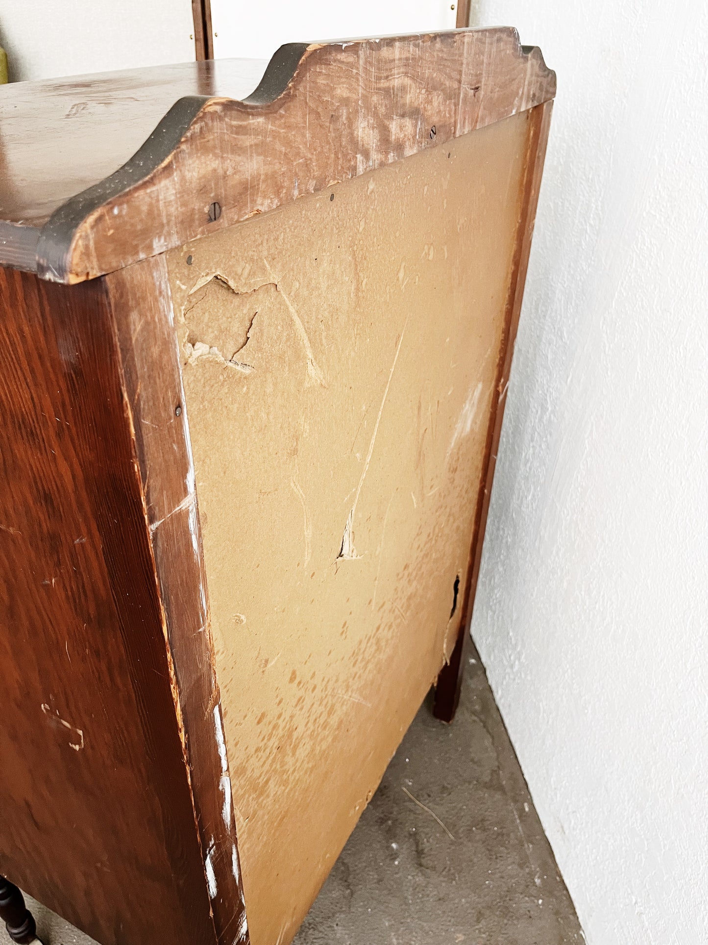 Antique Wood Dresser