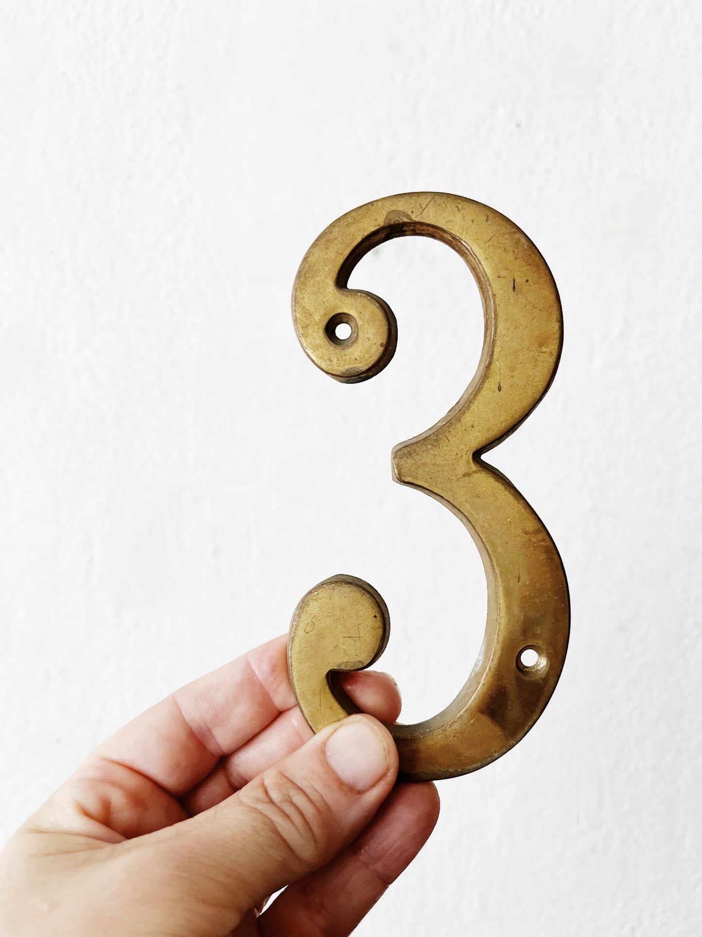 Vintage Brass Number 13