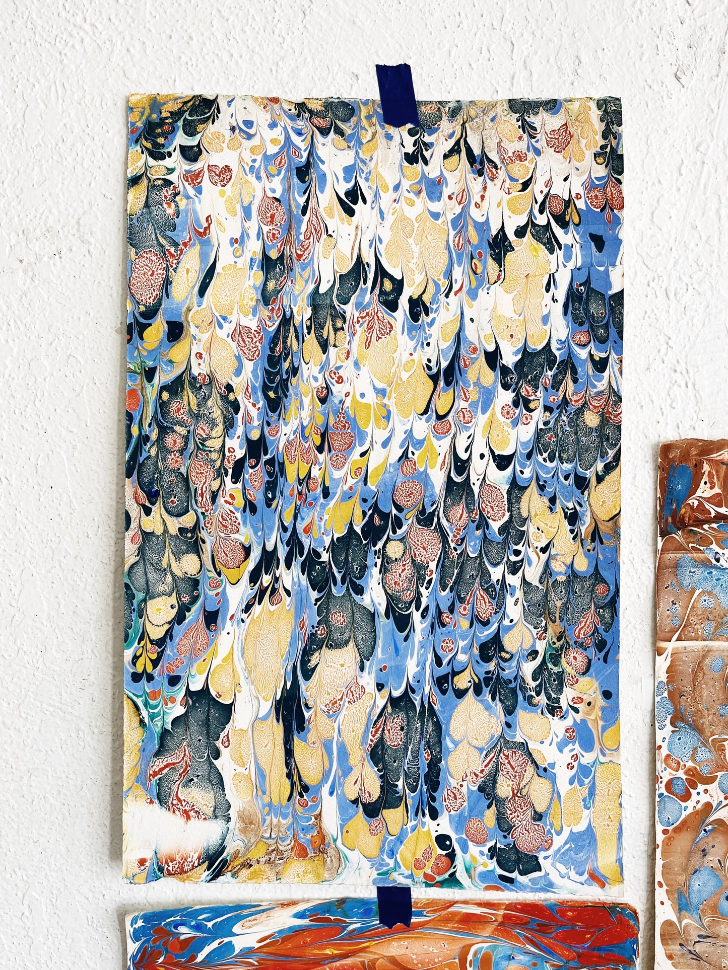 Original Marbleized Artwork