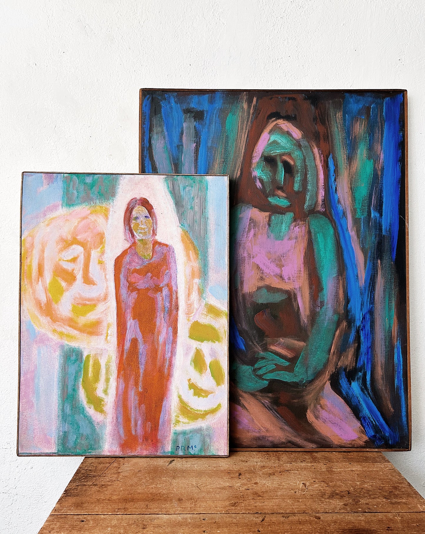 Pleasant Ray Macintosh Original Mid Century Painting