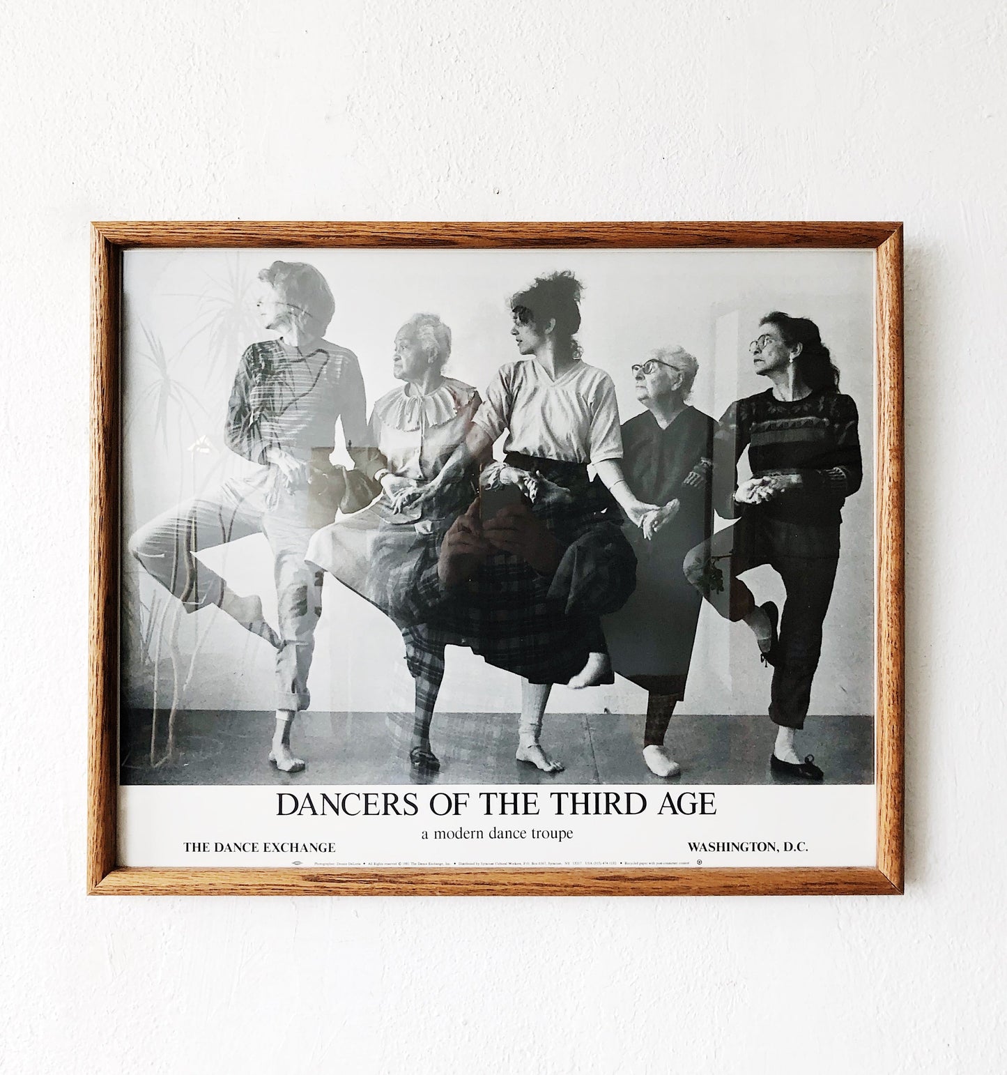 Vintage 1981 Dancers of the Third Age Poster