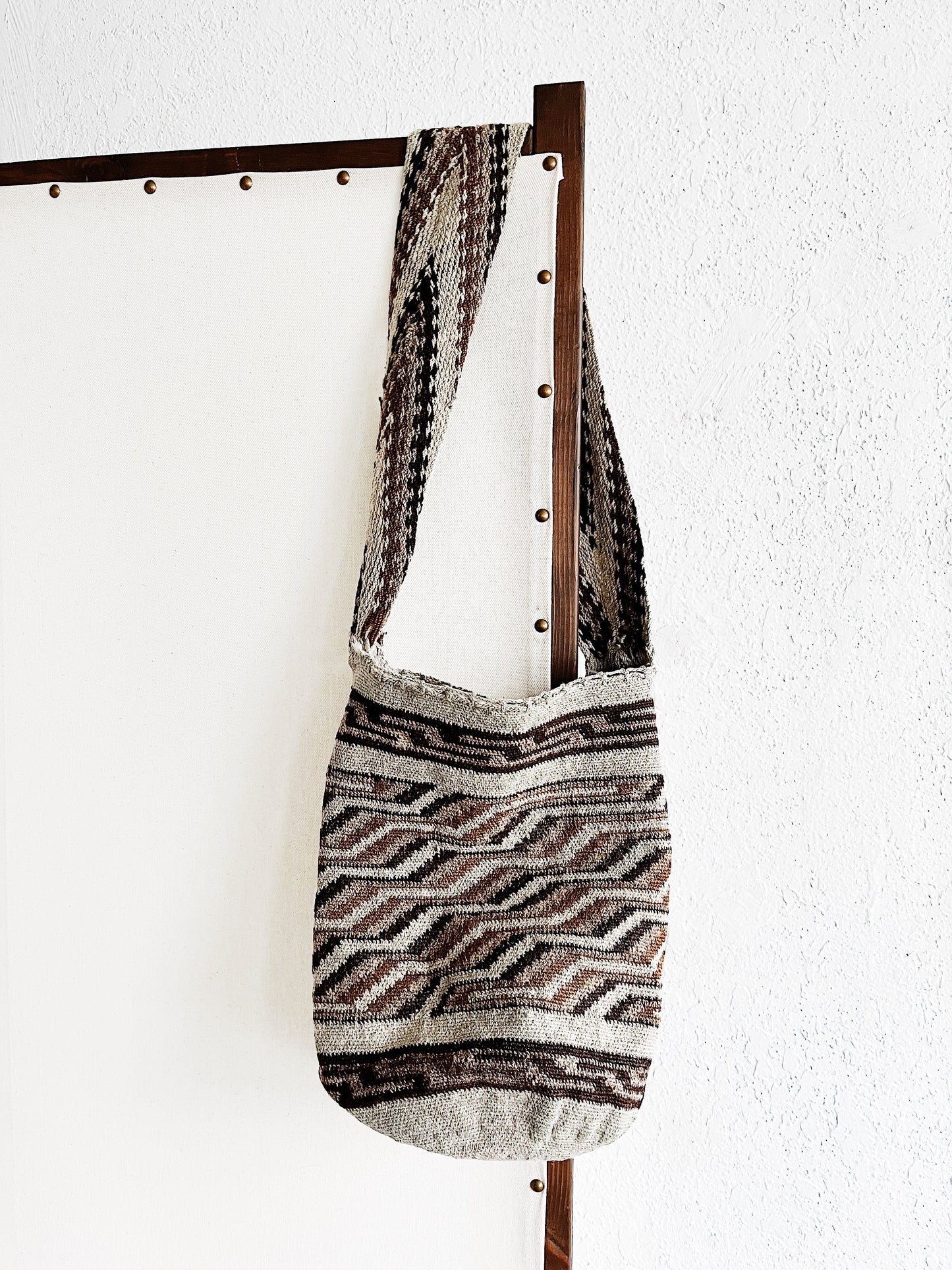 Vintage Woven Bucket Bag