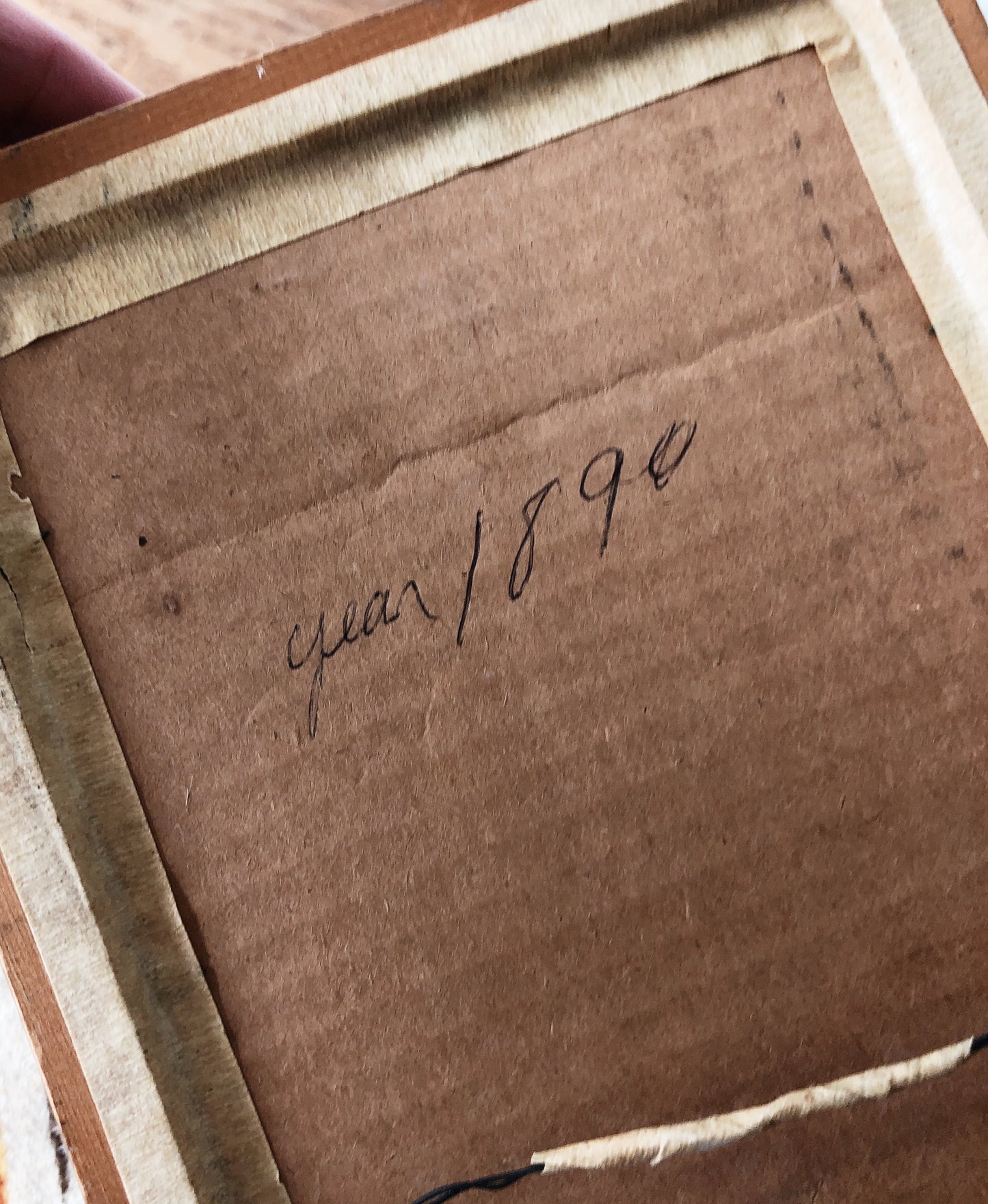 Antique Colored Lithograph