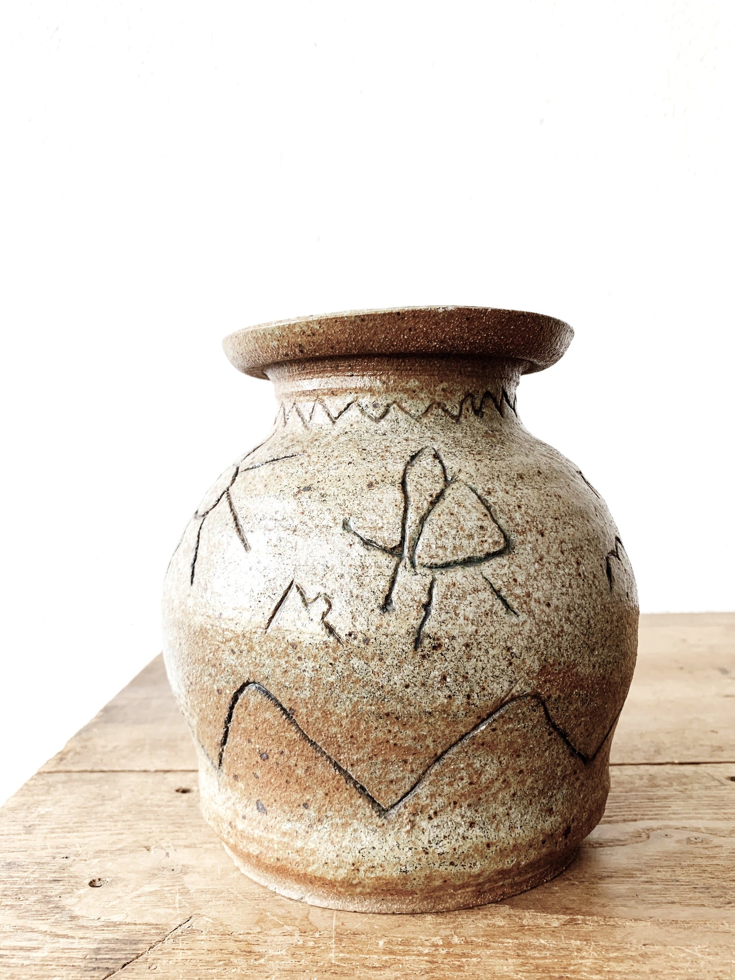 Vintage Stoneware Vase