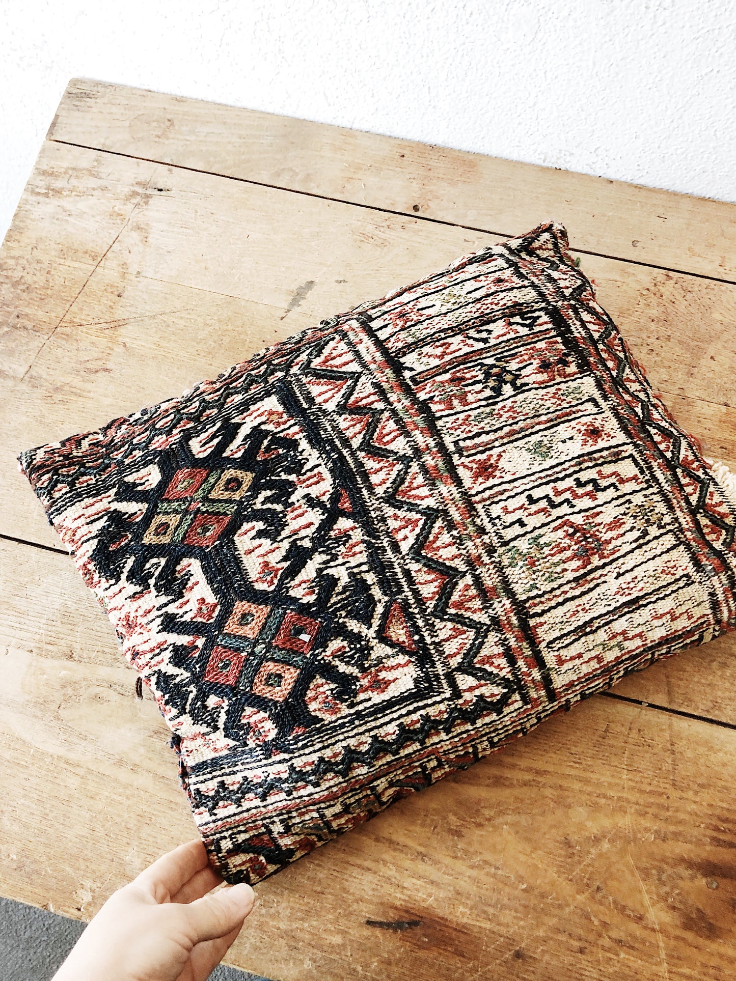 Vintage Reversible Kilim Pillow