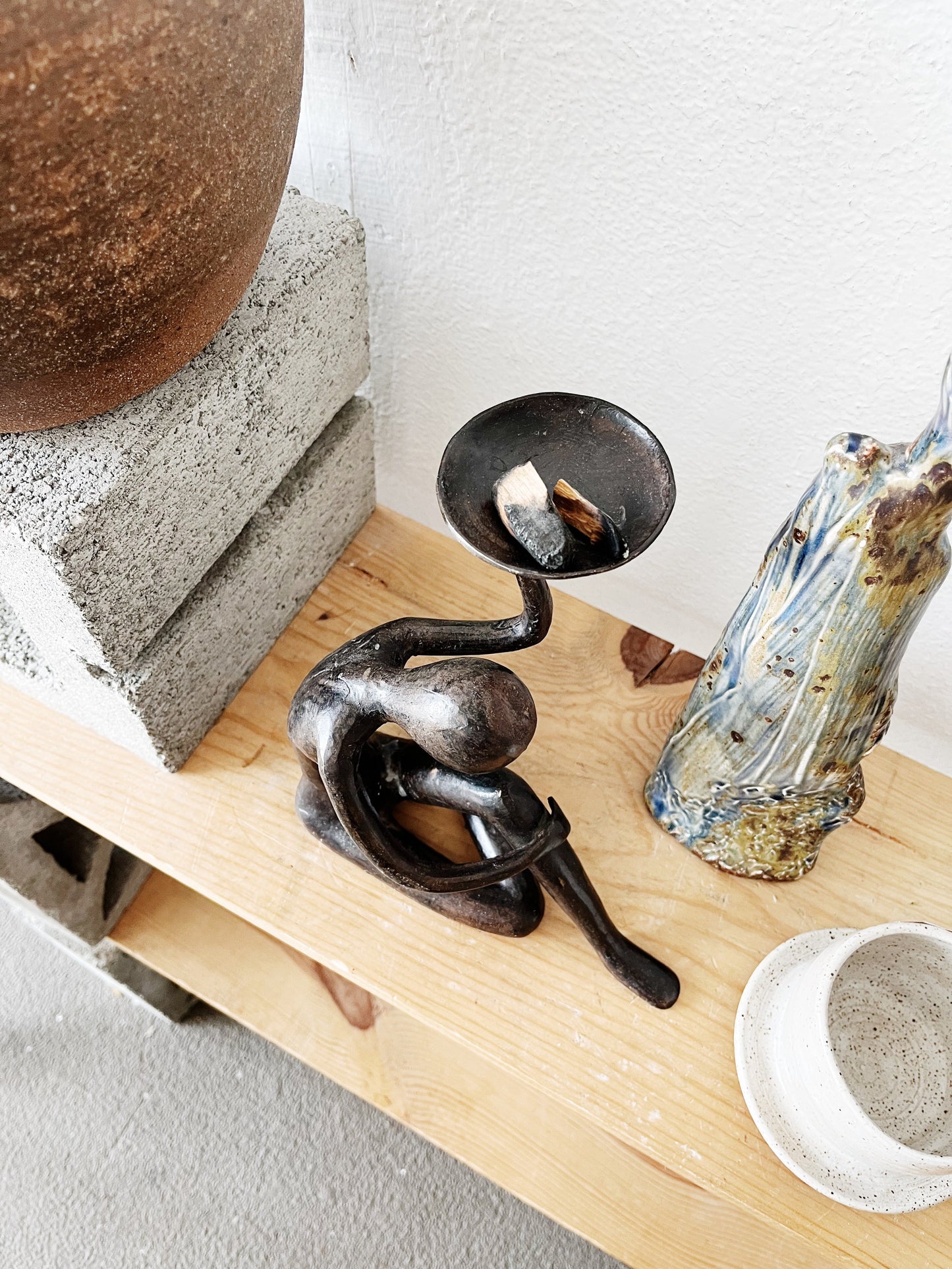 Vintage Bronze Figural Sculpture