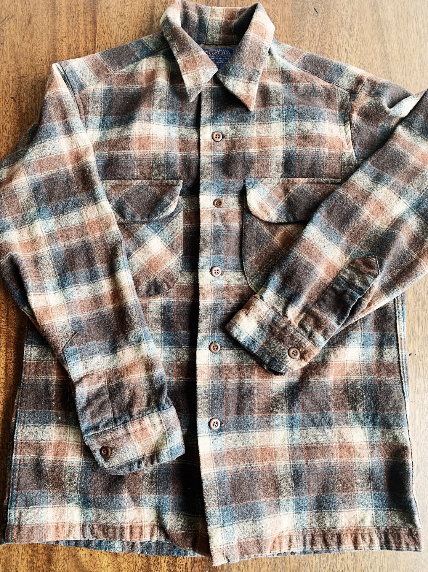 Vintage Pendleton Wool Flannel Shirt