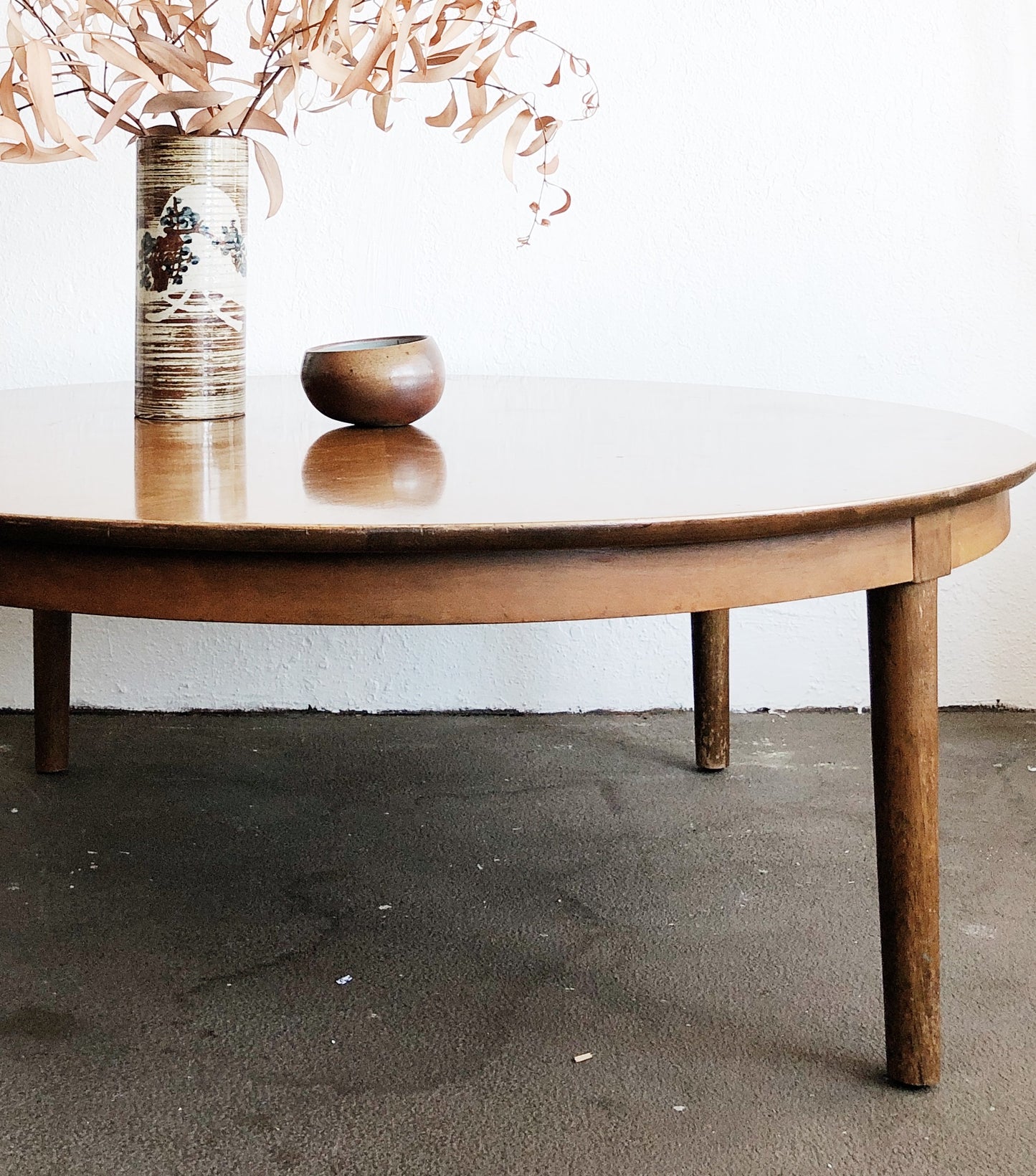 Mid Century Round Coffee Table