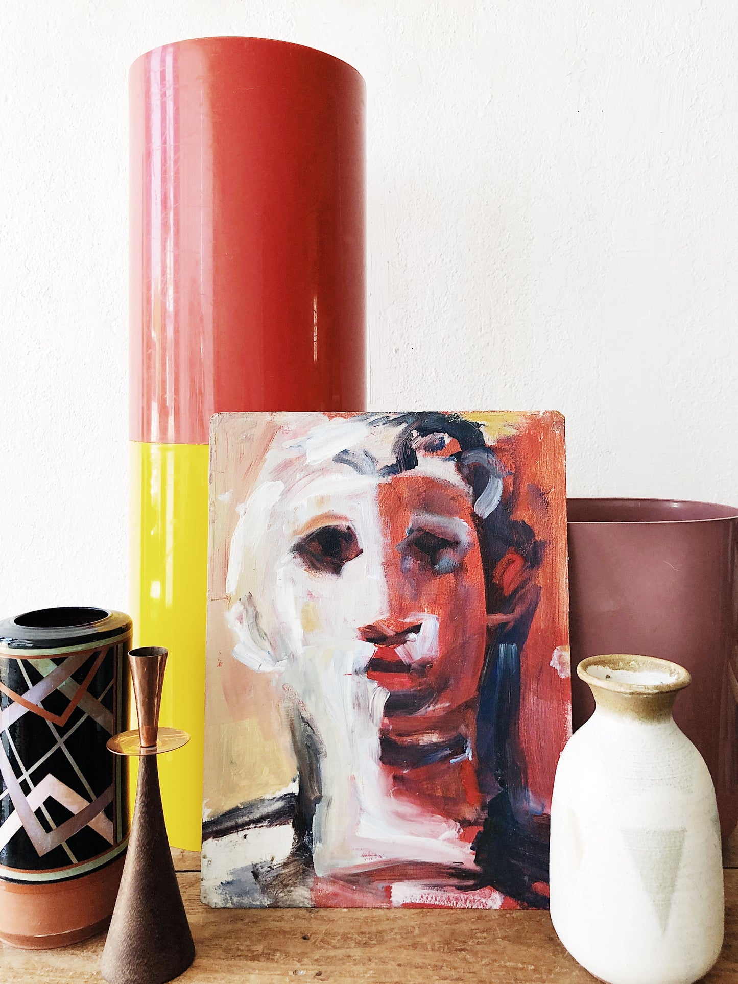 Mid Century Studio Pottery Vase