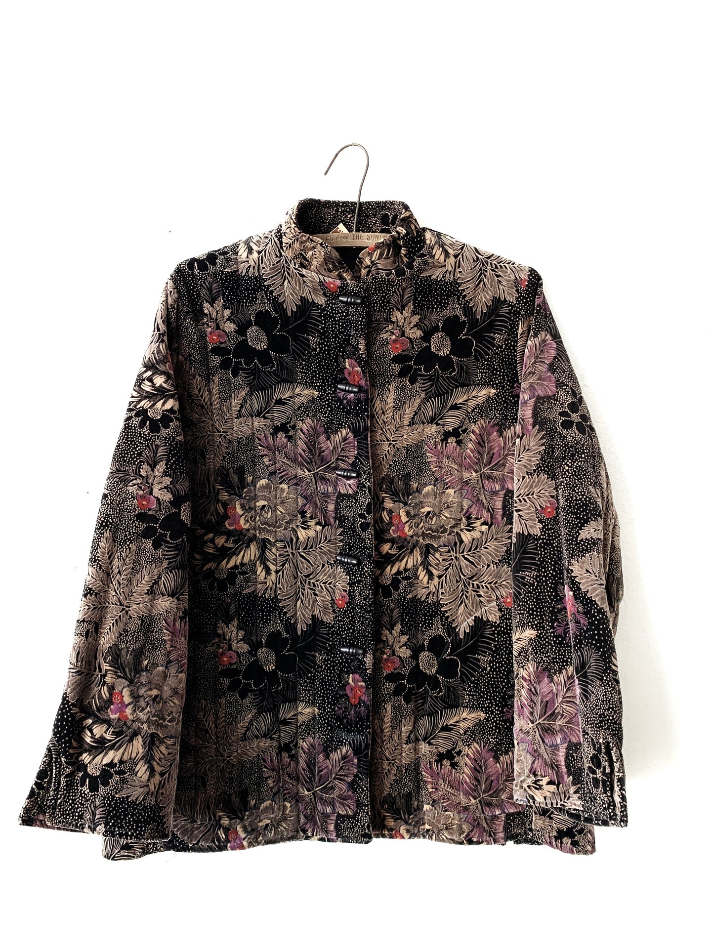 Vintage Quilted Velvet Jacket