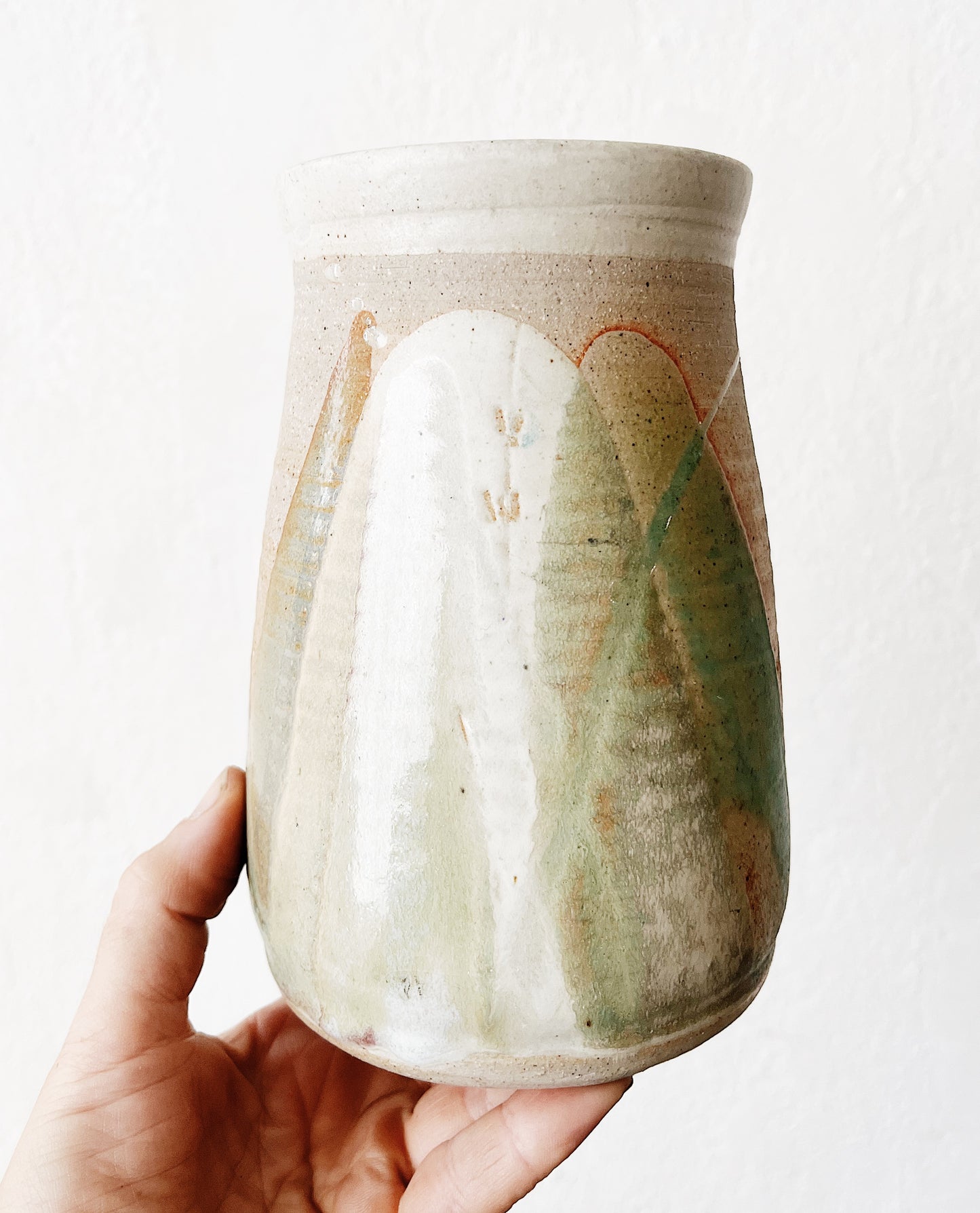 Vintage Klickitat Pottery Utensil Jar