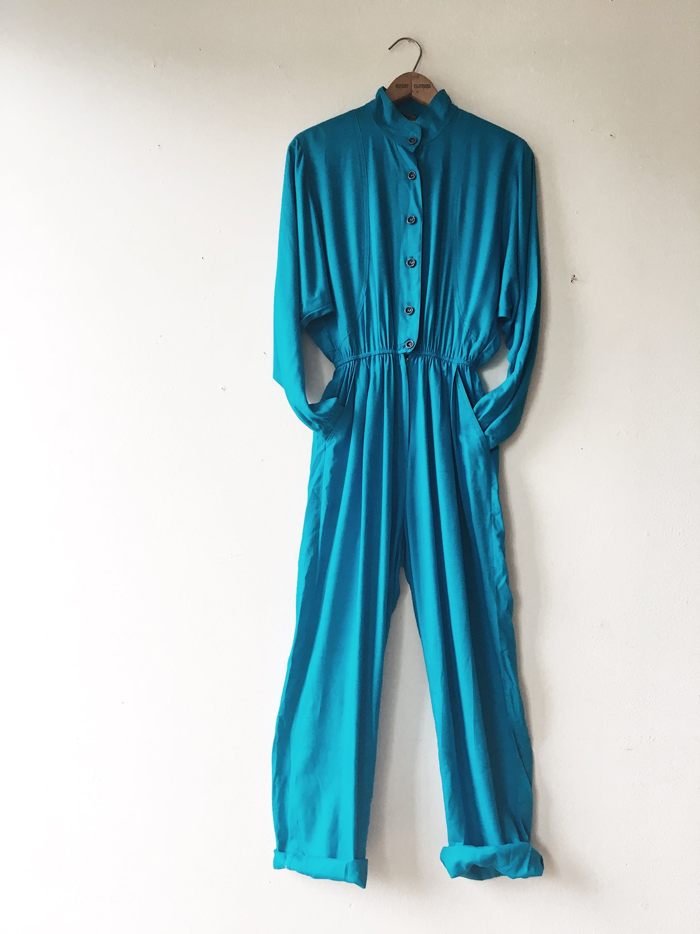 Vintage Turquoise Jumpsuit
