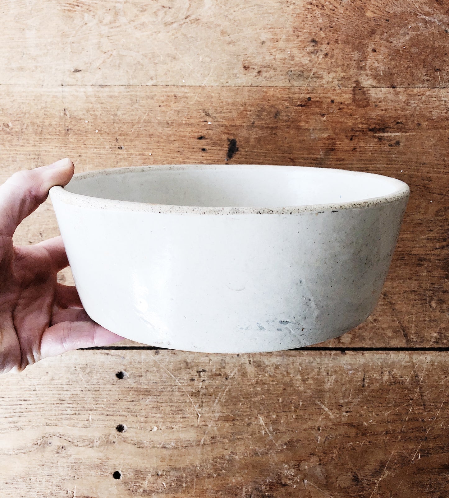 Primitive Ironstone Bowl