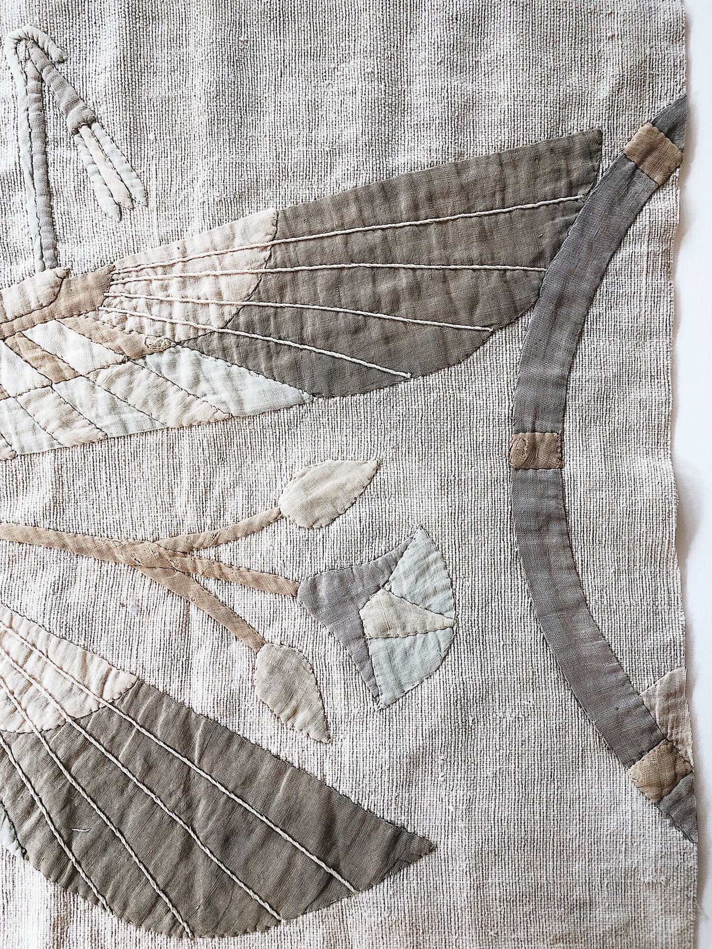 Vintage Art Deco Egyptian Revival Tapestry