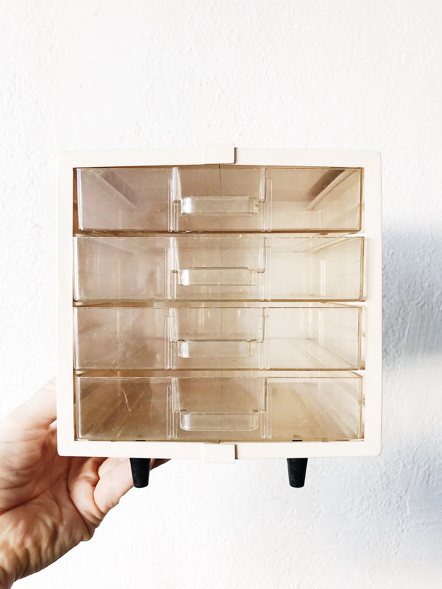 Mid Century Lucite Drawers