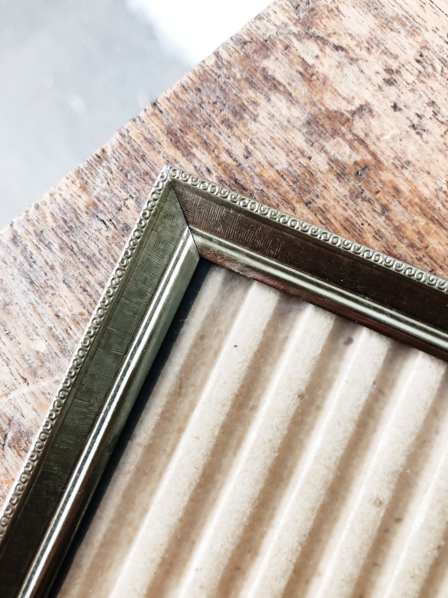 Vintage Gold Double Frame