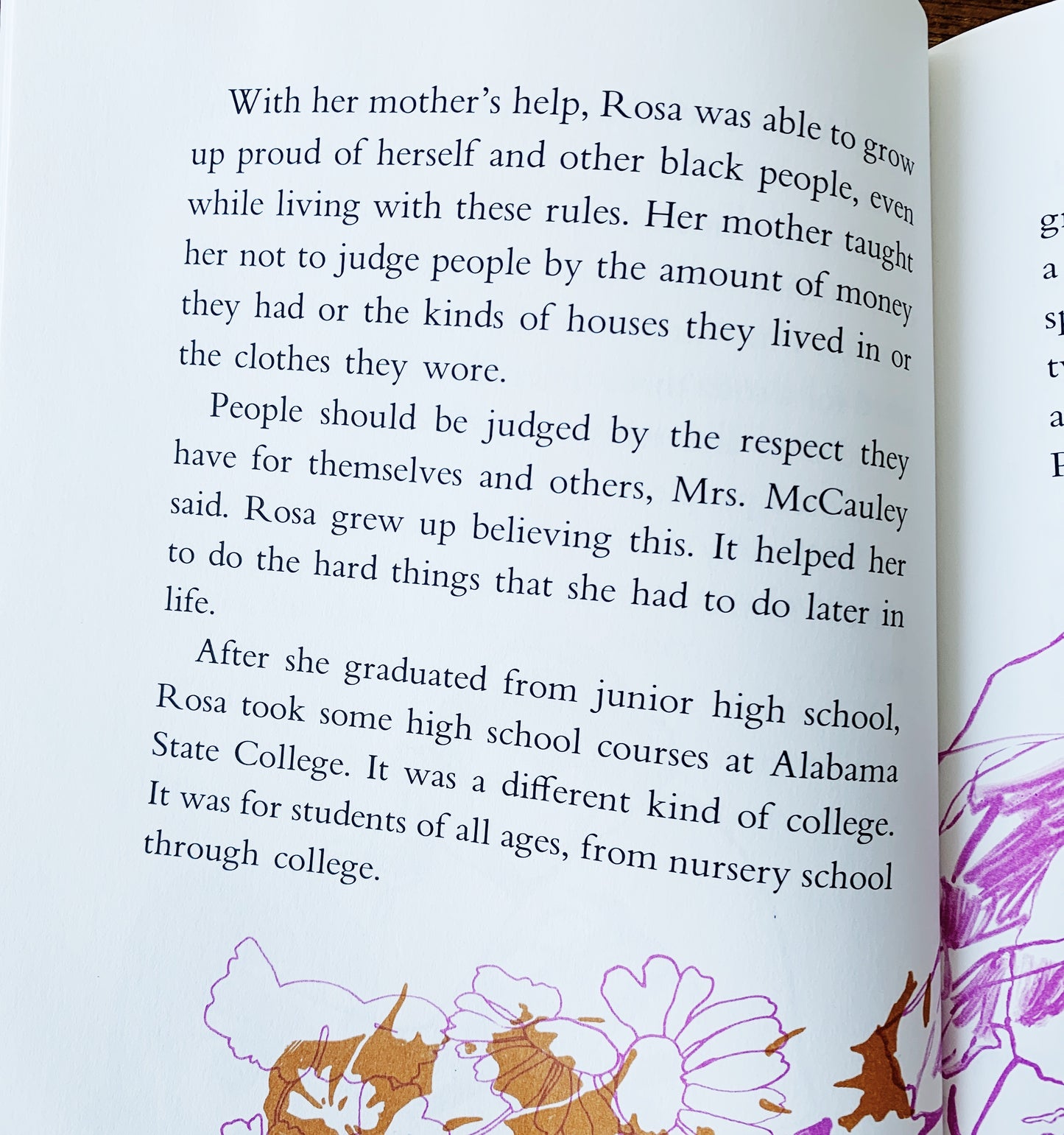 Vintage 1973 Rosa Parks Illustrated Book